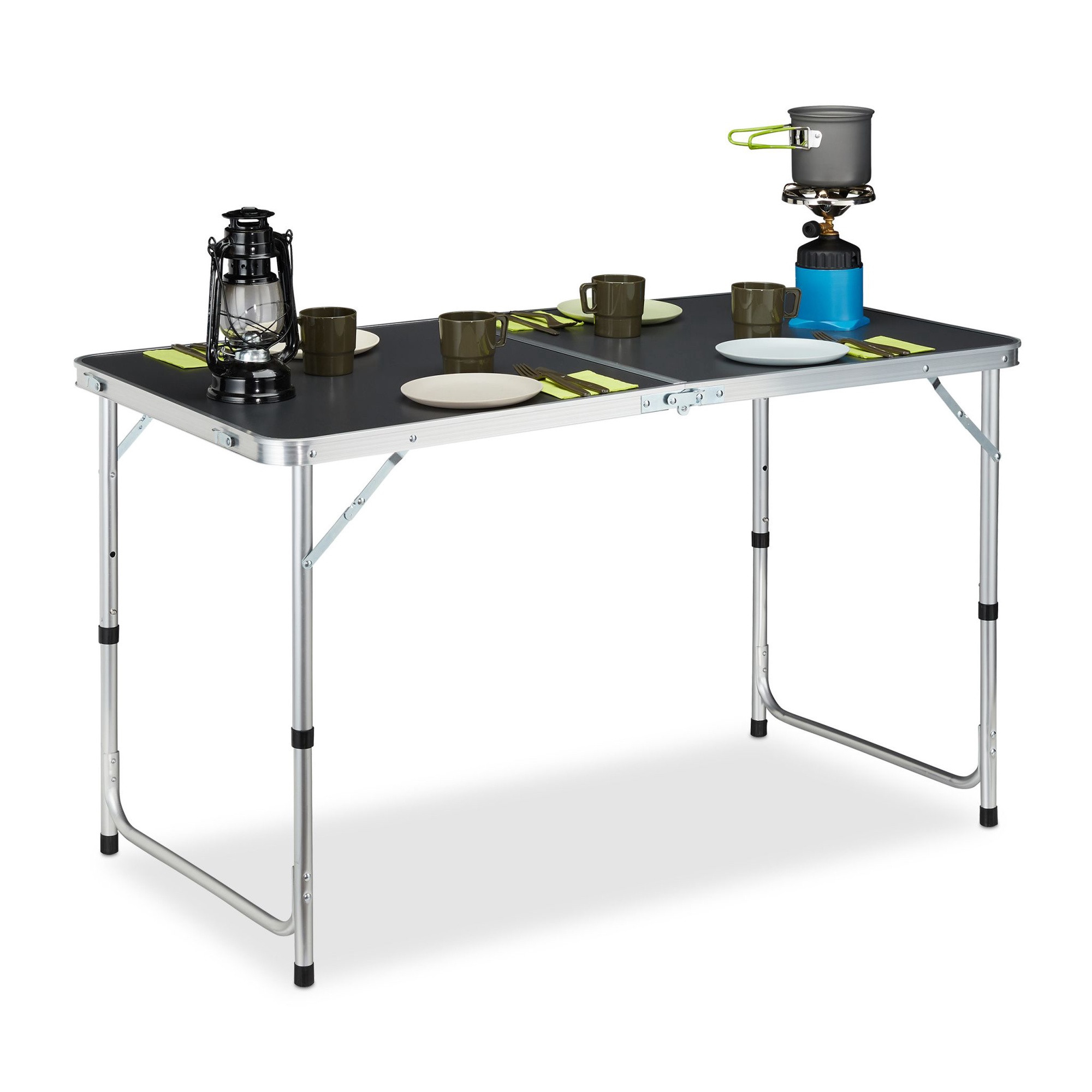 Table de camping pliable