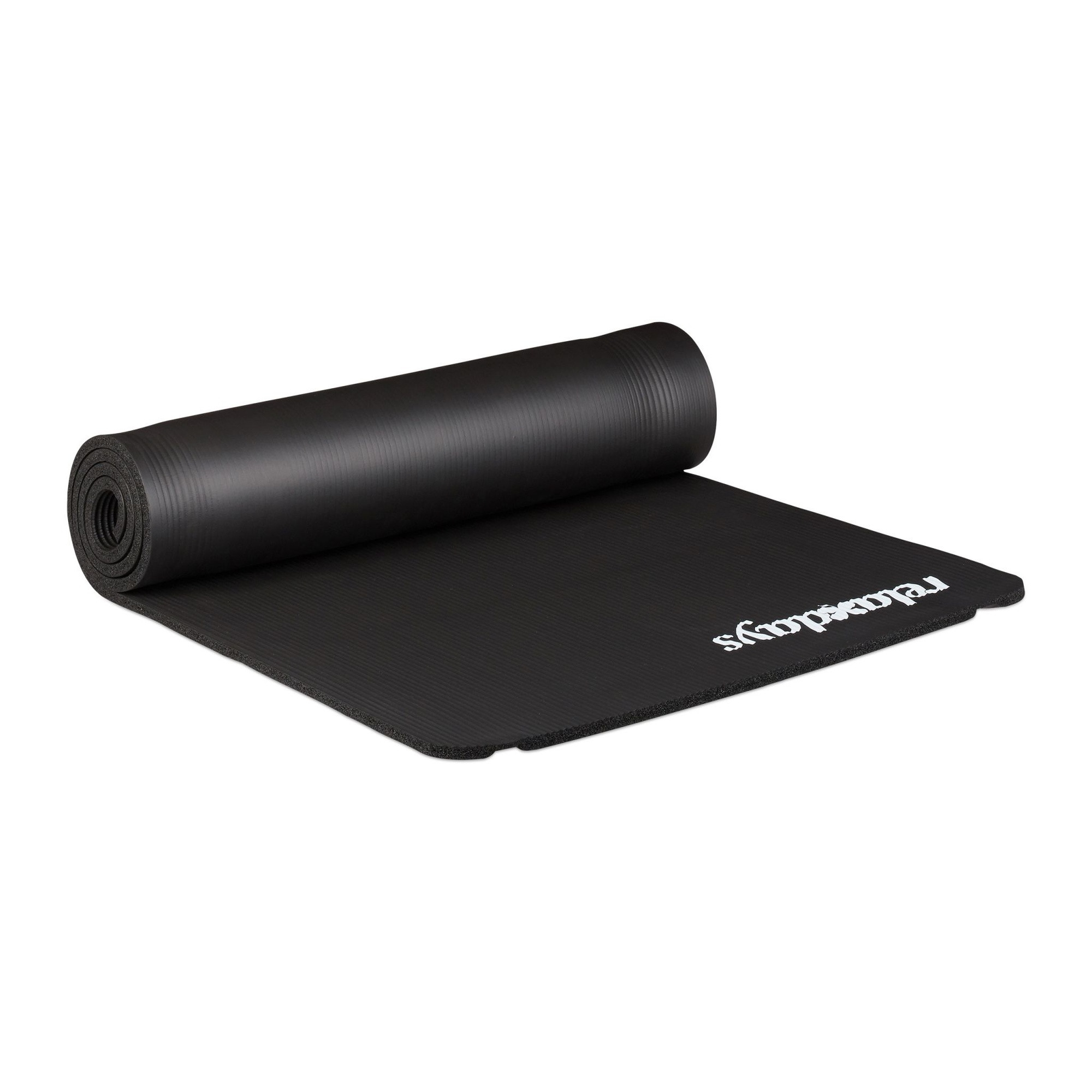 Yoga mat 1 cm thick solid color