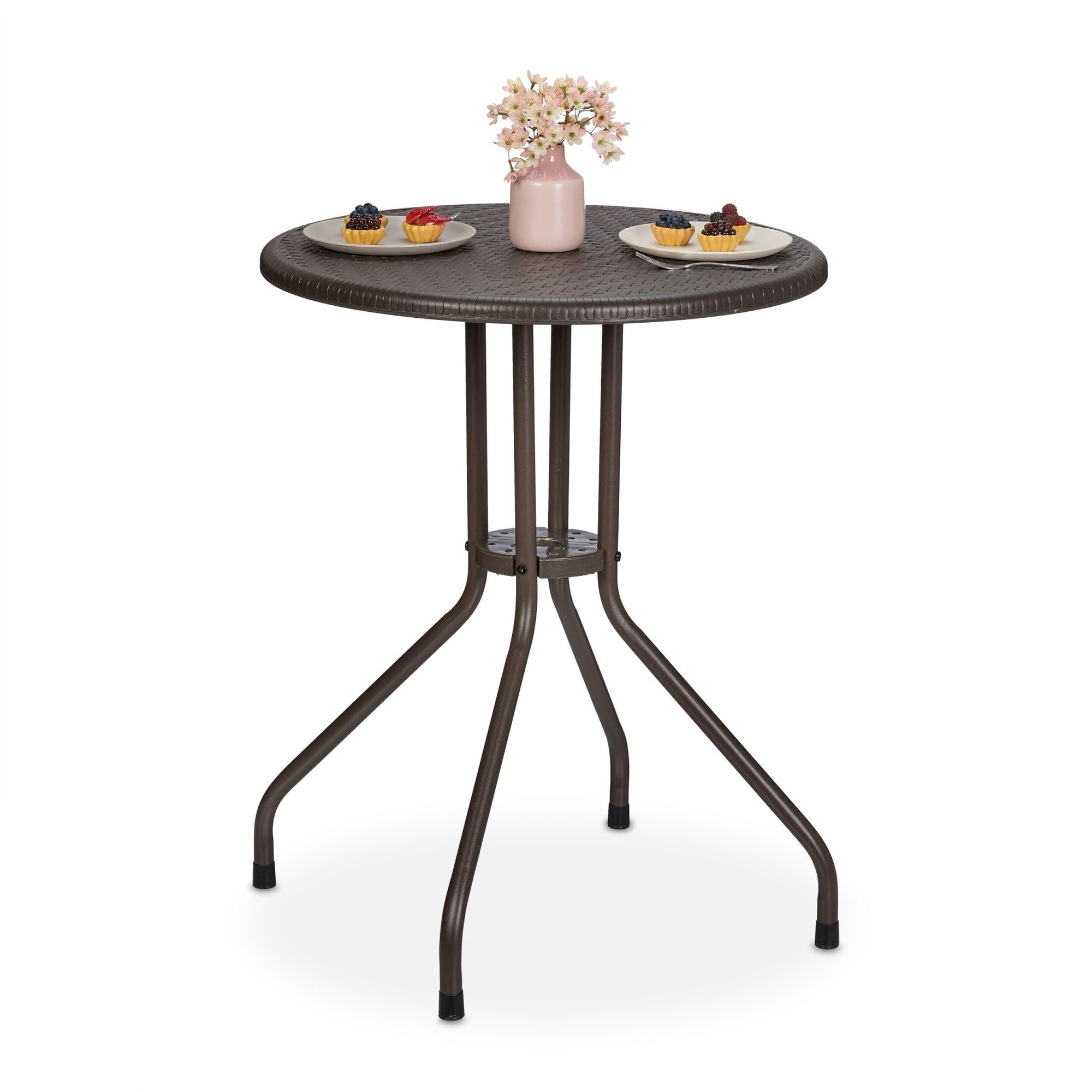 Folding garden table