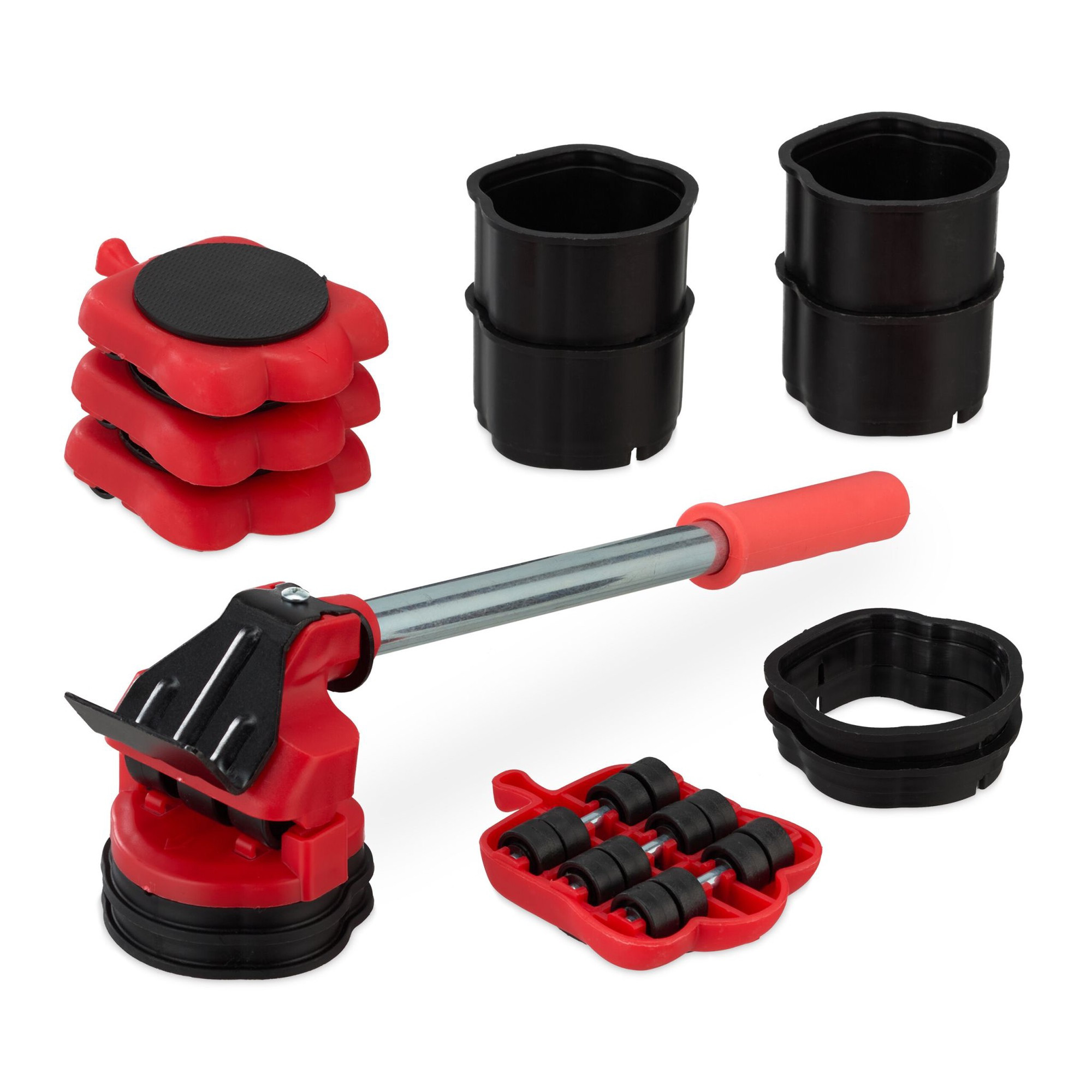 Set con sollevatore per mobili e carrello per mobili