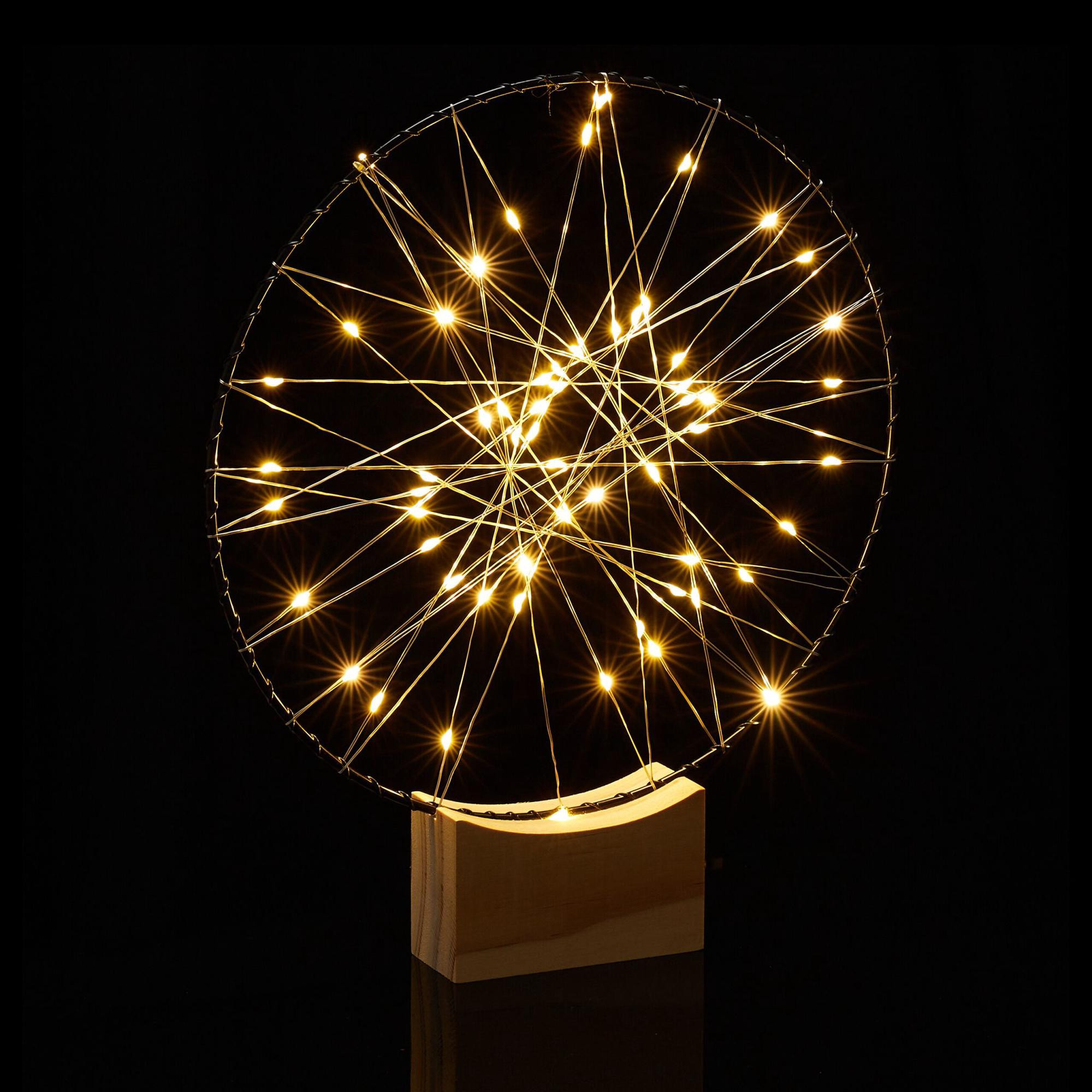 LED ringdecoratie 25 cm