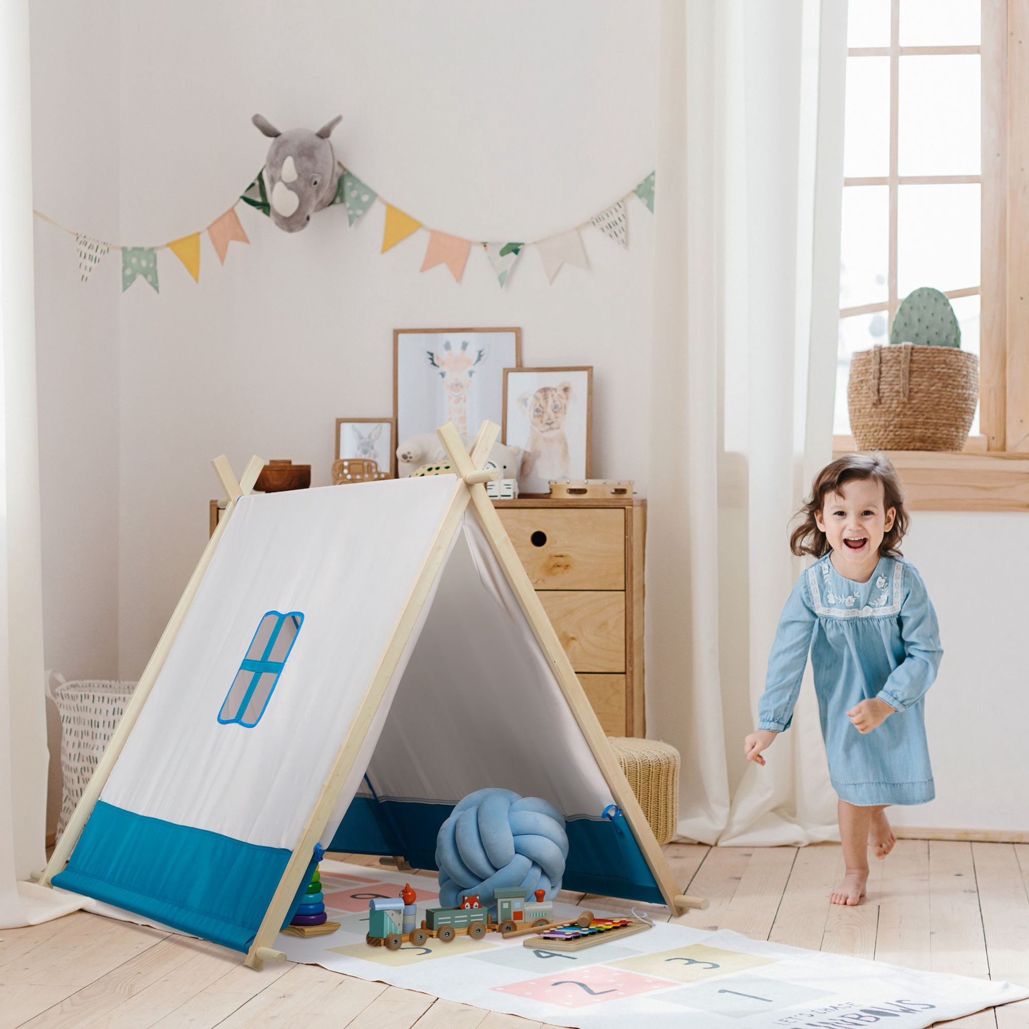 Tenda da gioco piatta per bambini