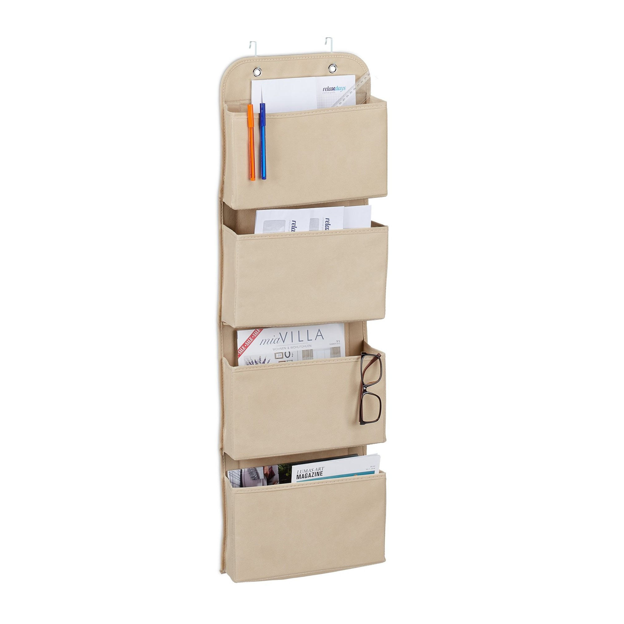 Organizer da appendere a 4 scomparti