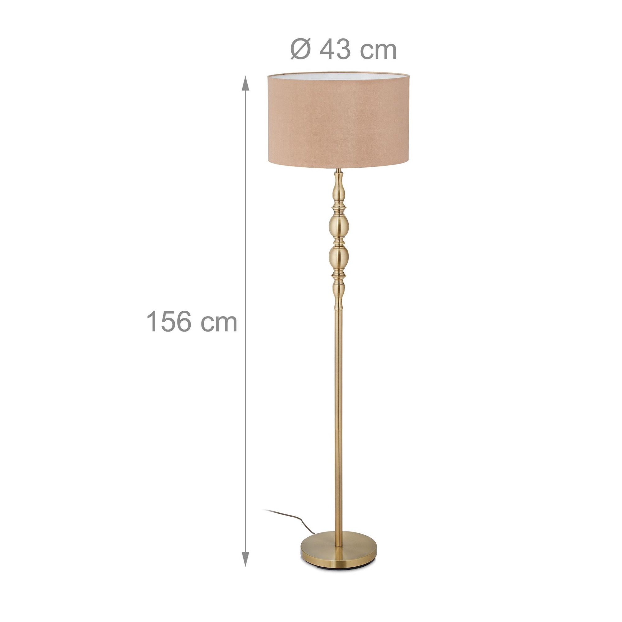 Lampada da terra vintage