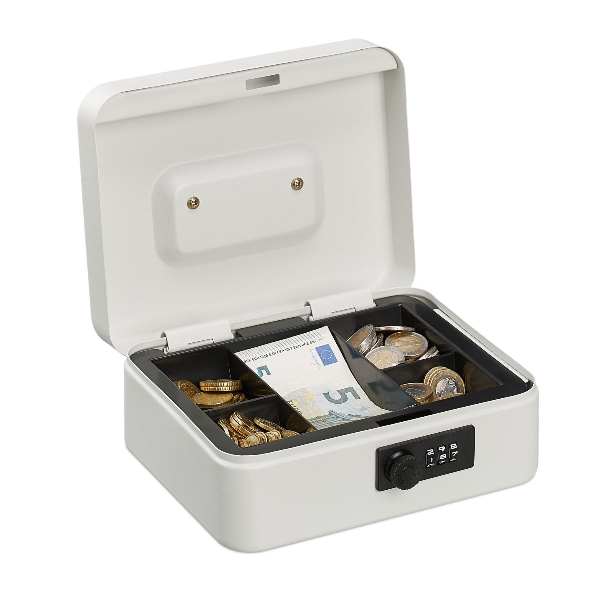 Cash drawer with combination lock