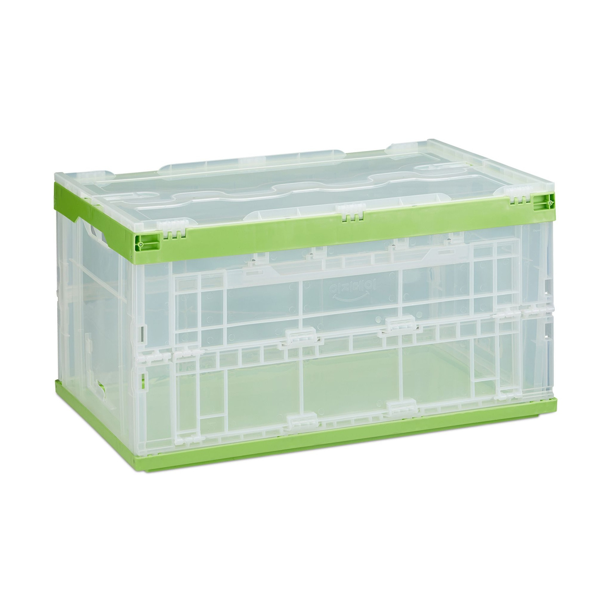 Priehľadný prepravný box s vekom