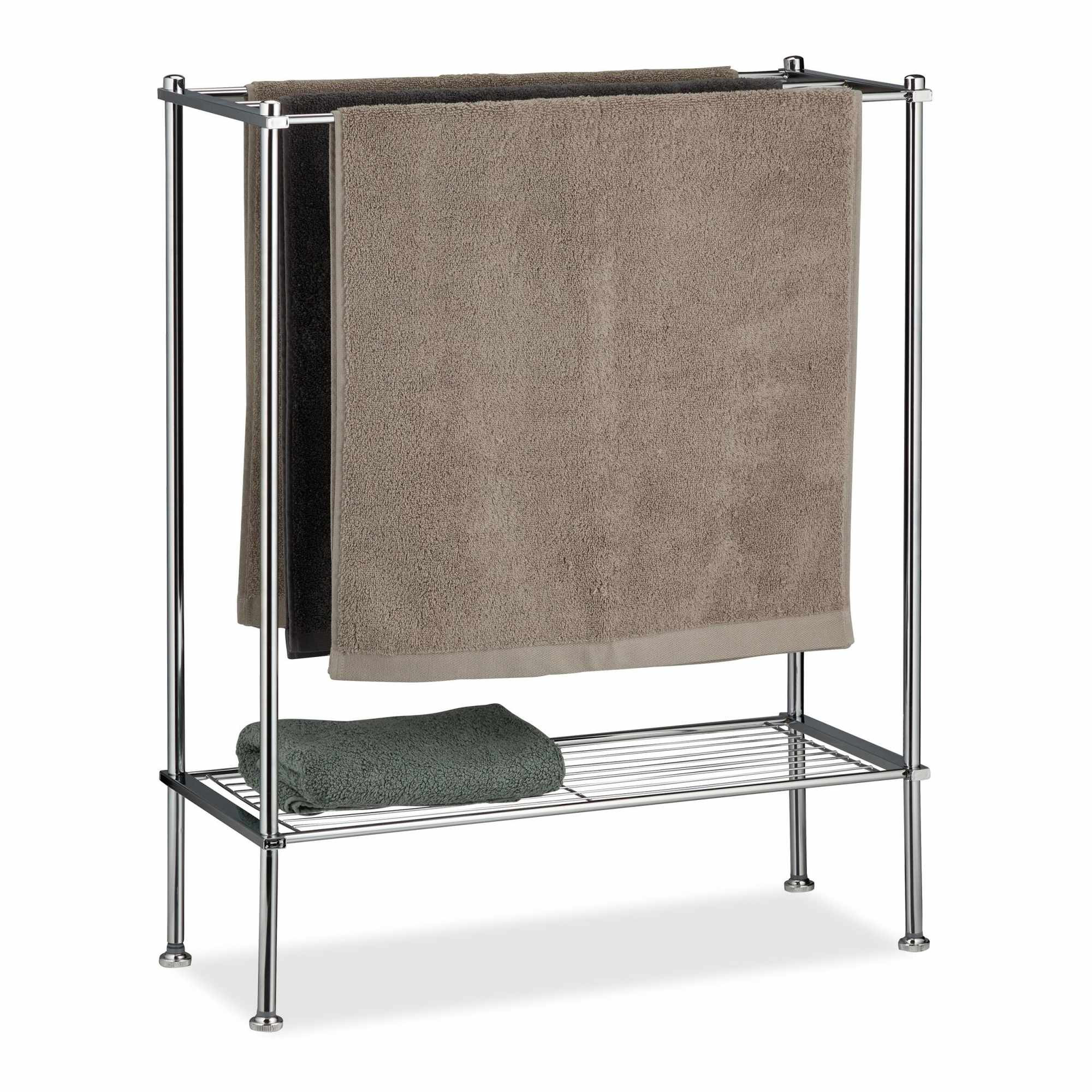 Handdoekhouder chroom