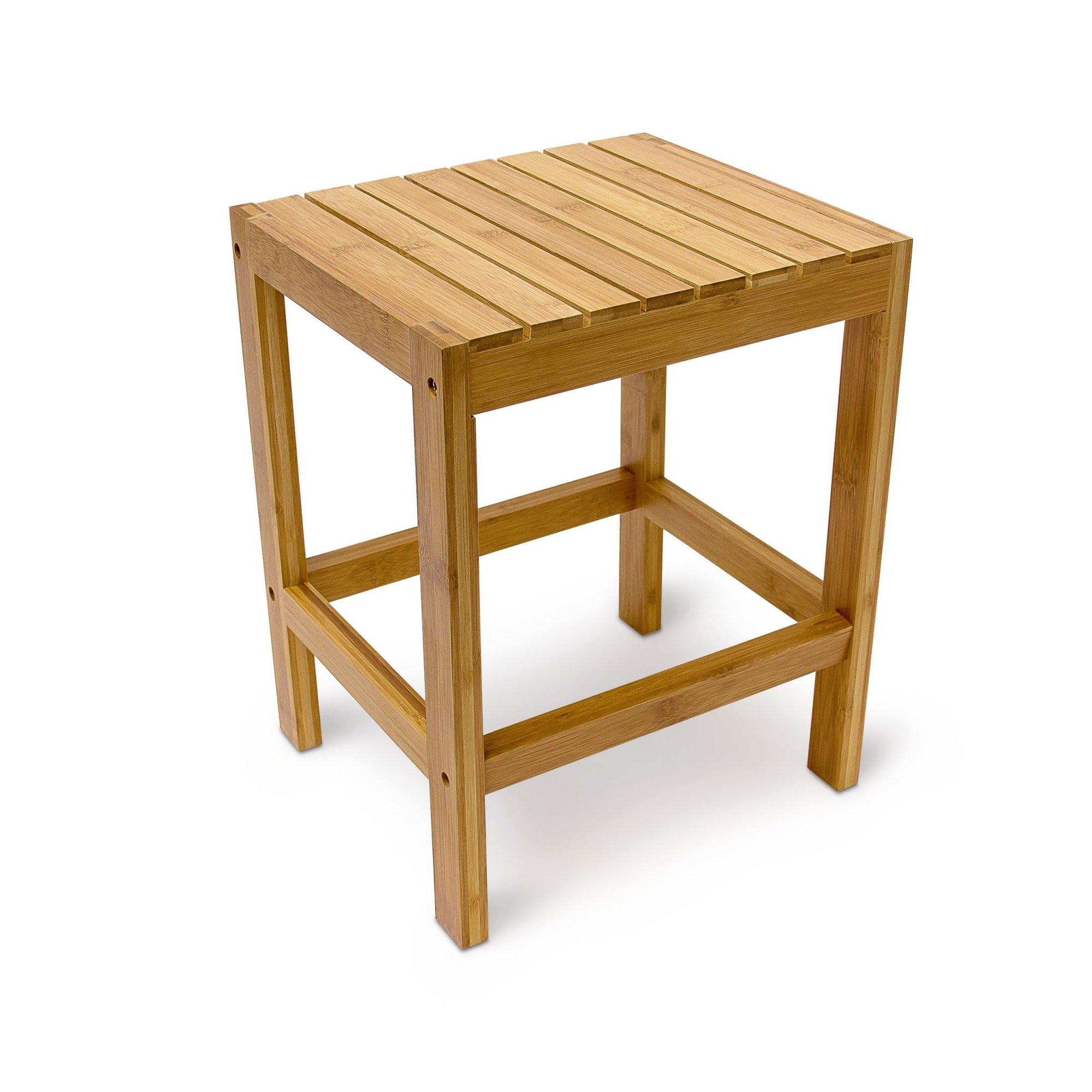 Taburete de bambú