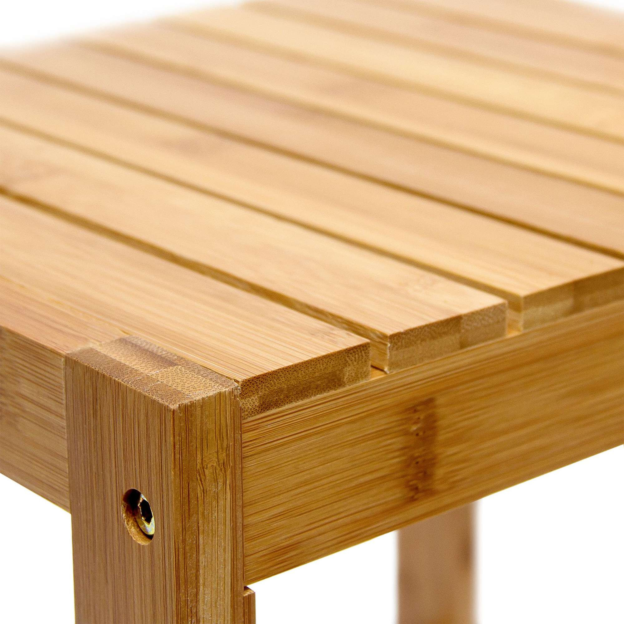 Taburete de bambú