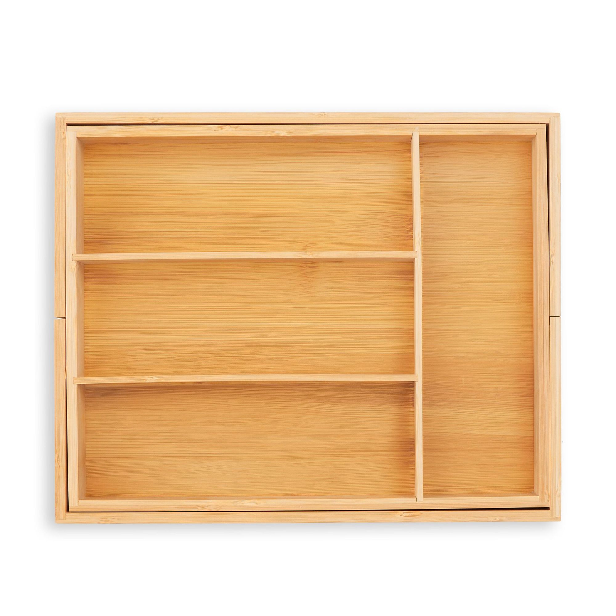 Range-couverts extensible en bambou