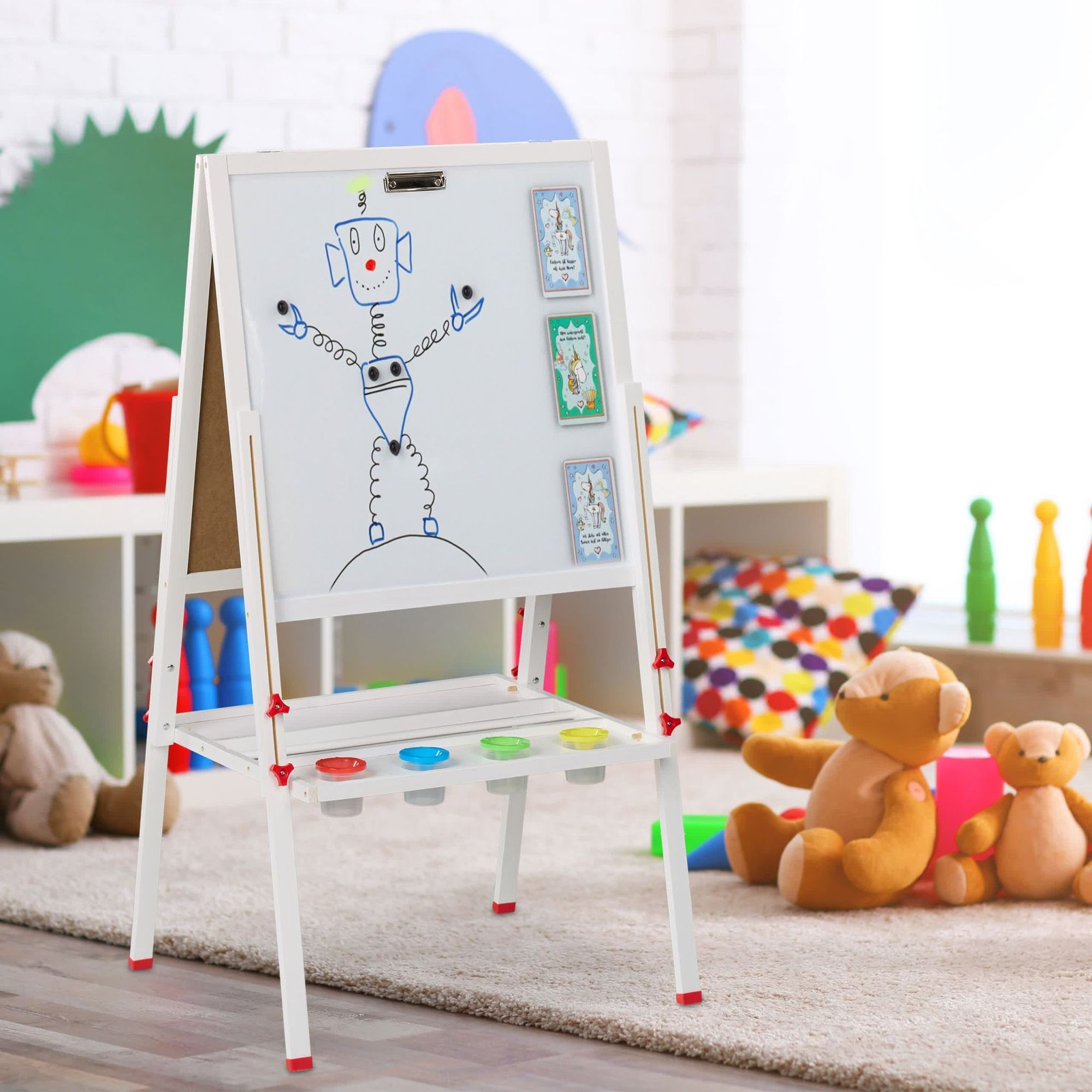 Kinderbarren mit Whiteboard