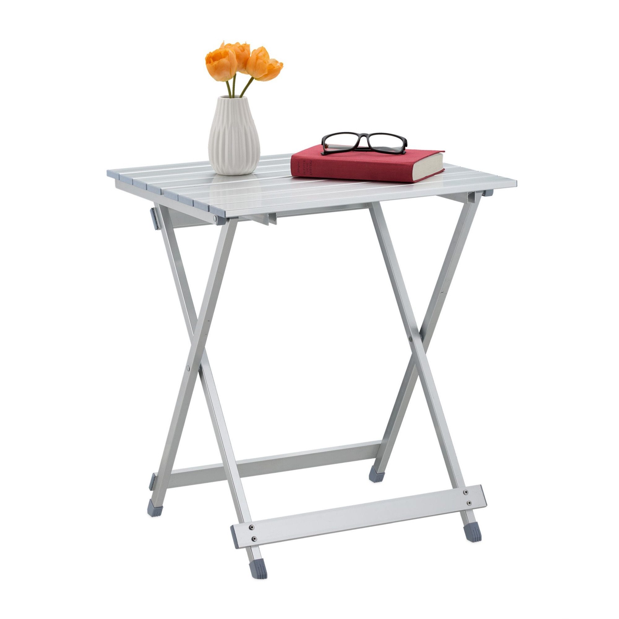 Folding table aluminum 49.5 cm