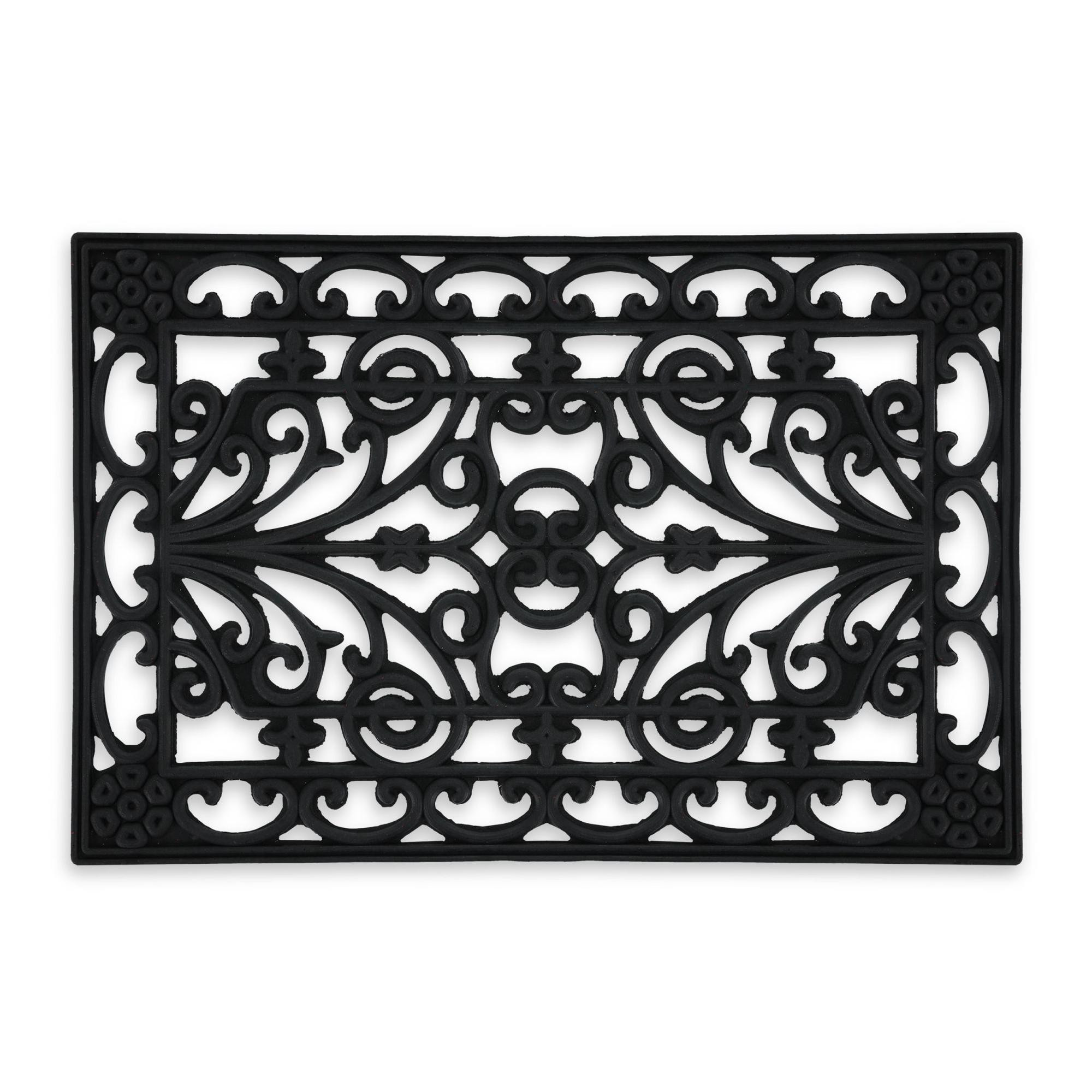 Rubber door mat