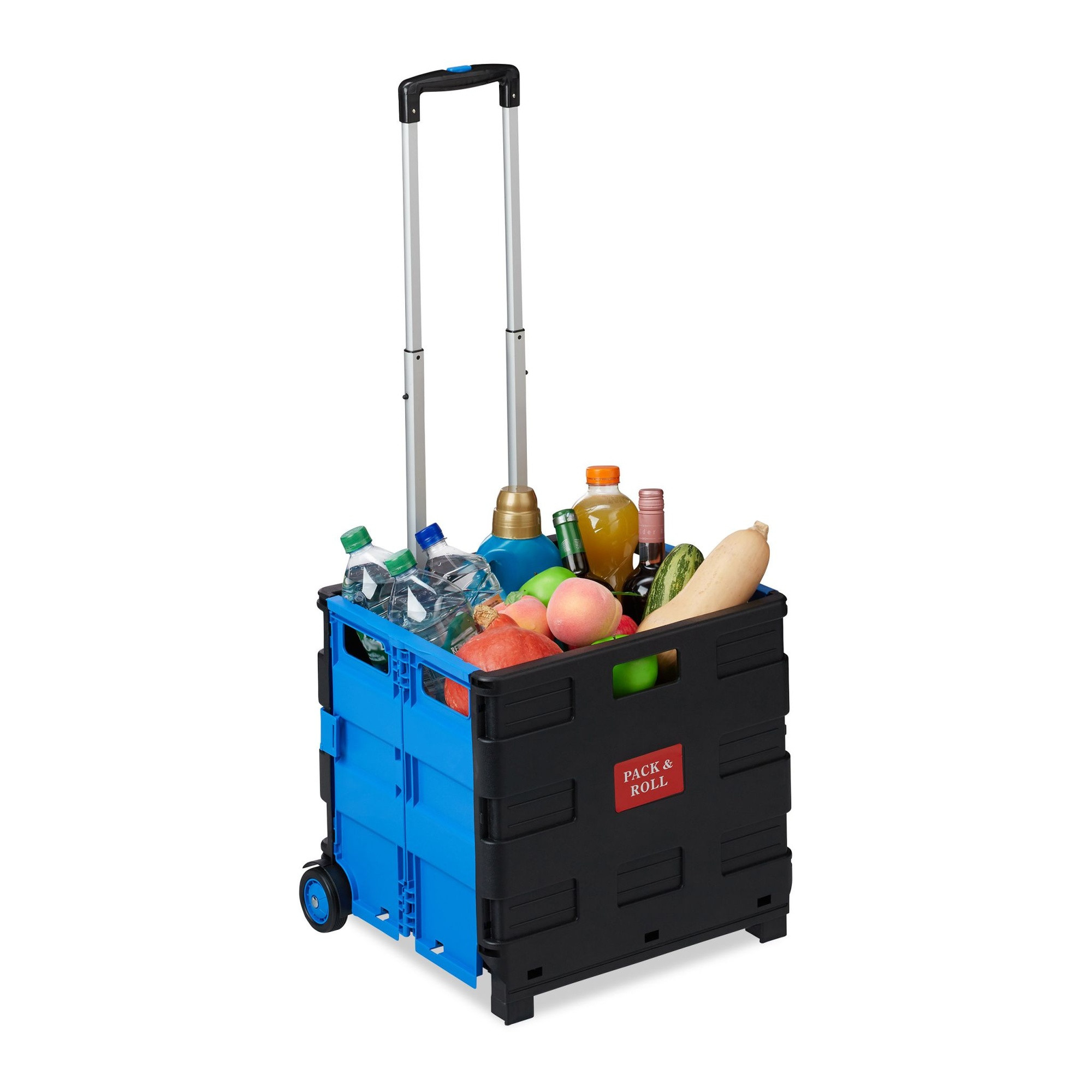 Carrito de compras plegable