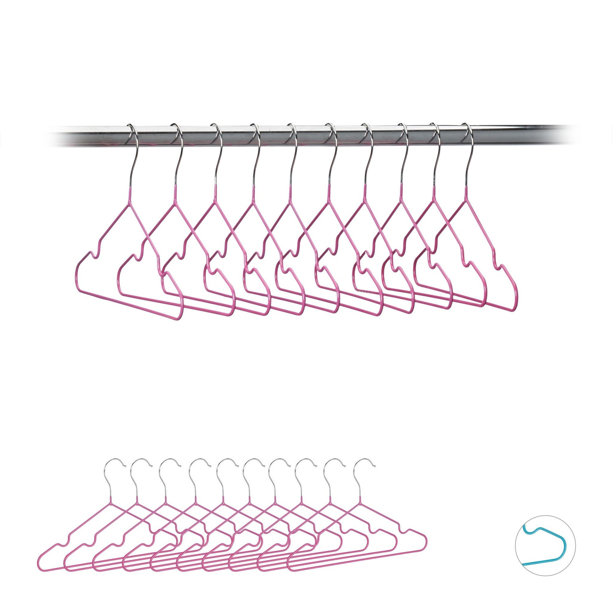 Conjunto de 20 cabides infantis