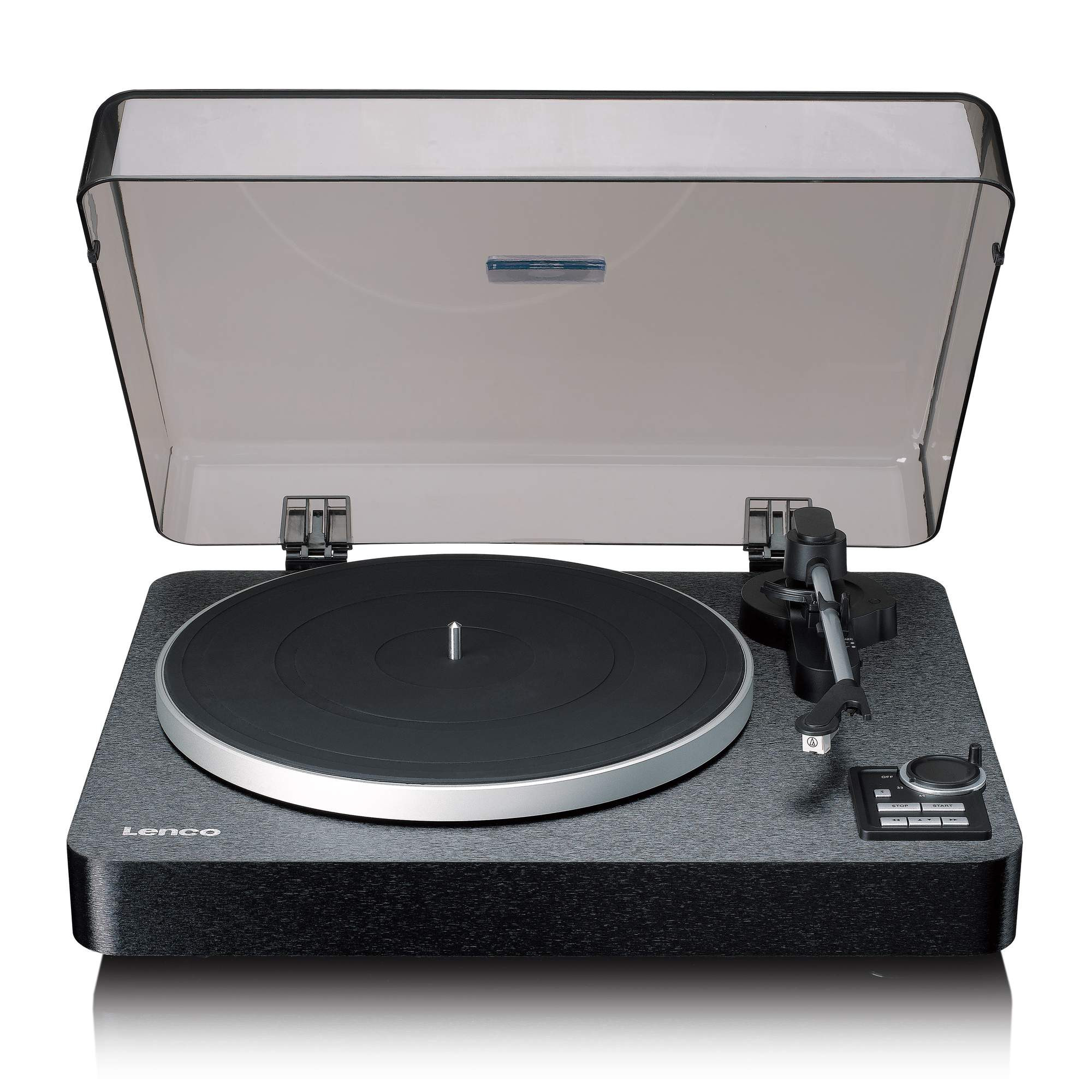 Automatic Turntable with Bluetooth and Pre-Amplifier, Black