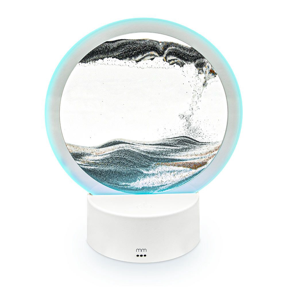 Sandscape Lamp with LED Base, USB & Battery Powered