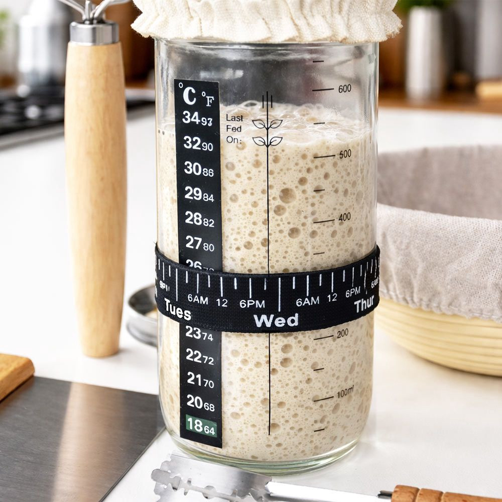 Sourdough Starter Kit with Proofing Basket & Tools