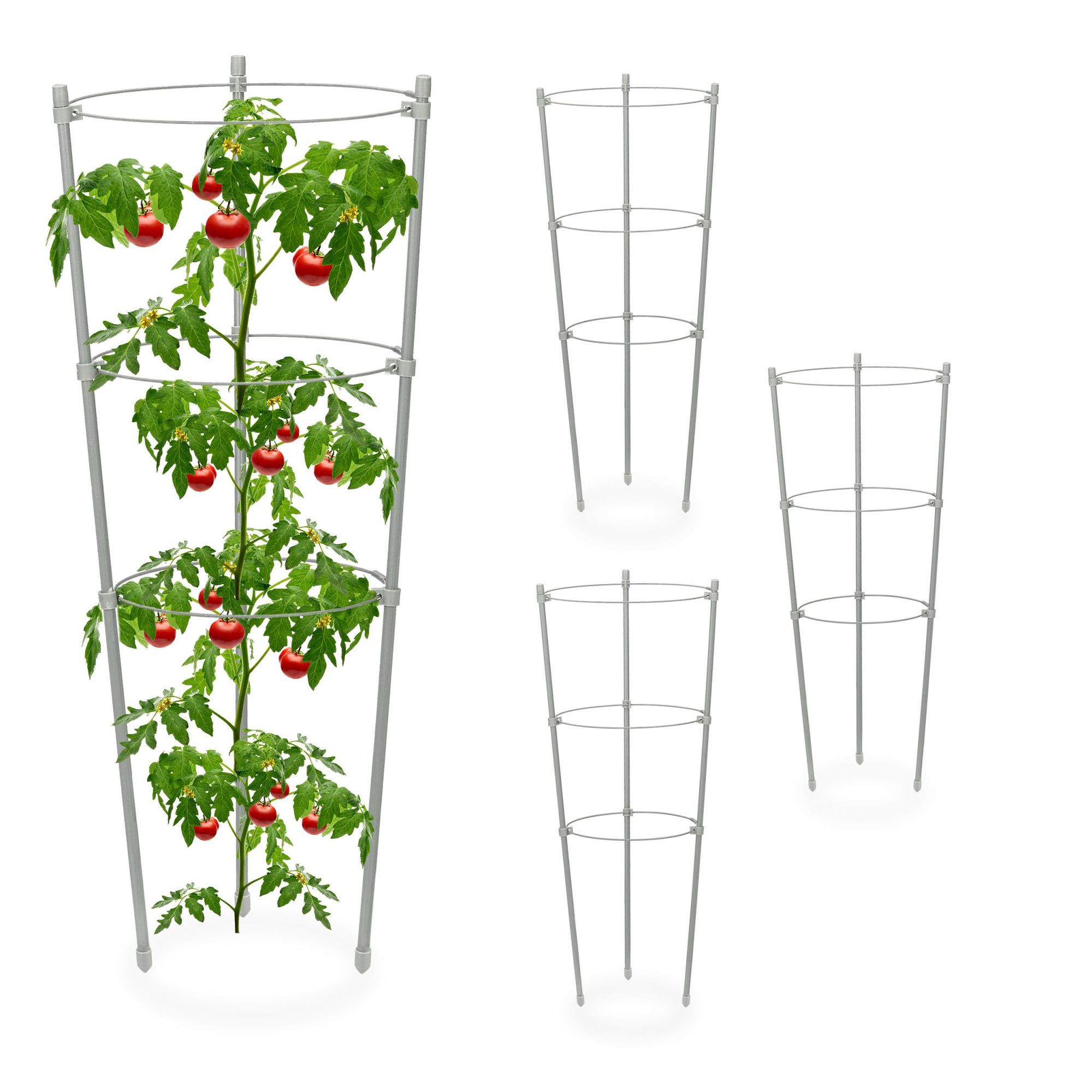 Creeper 45 cm 4er Set grau