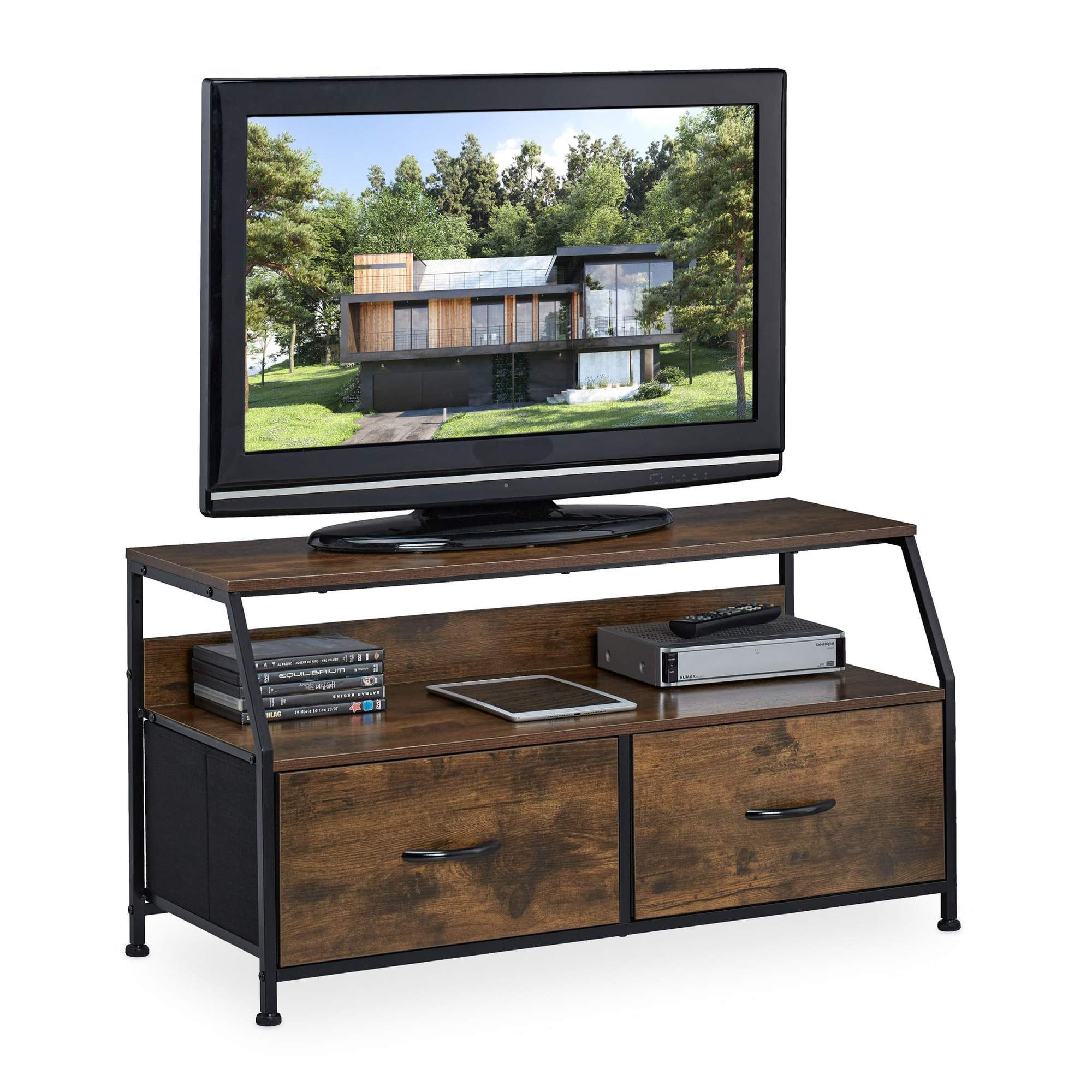 Table TV de style industriel