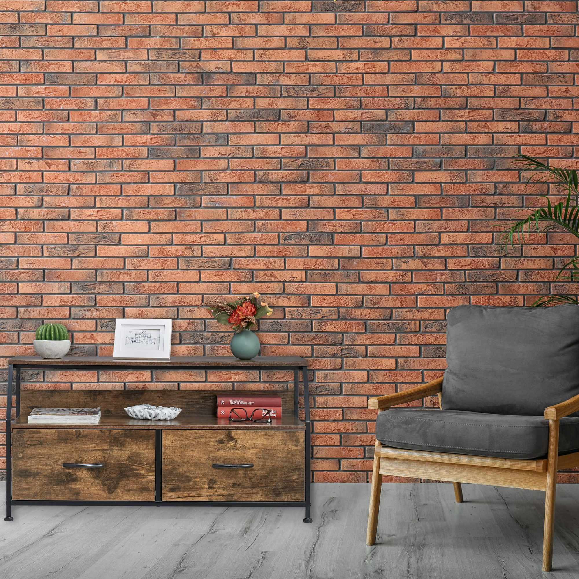 Table TV de style industriel