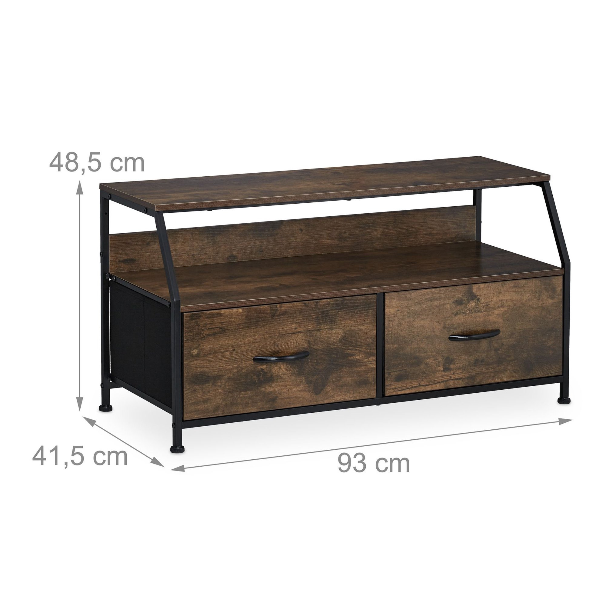 Table TV de style industriel