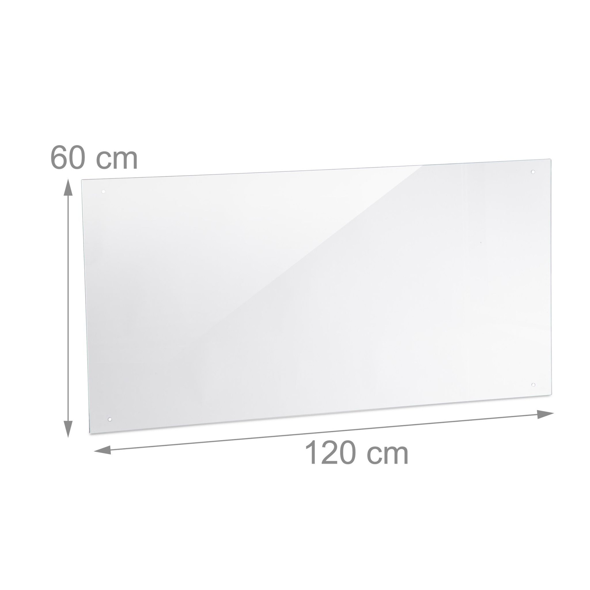 Splash guard for kitchen 120 cm