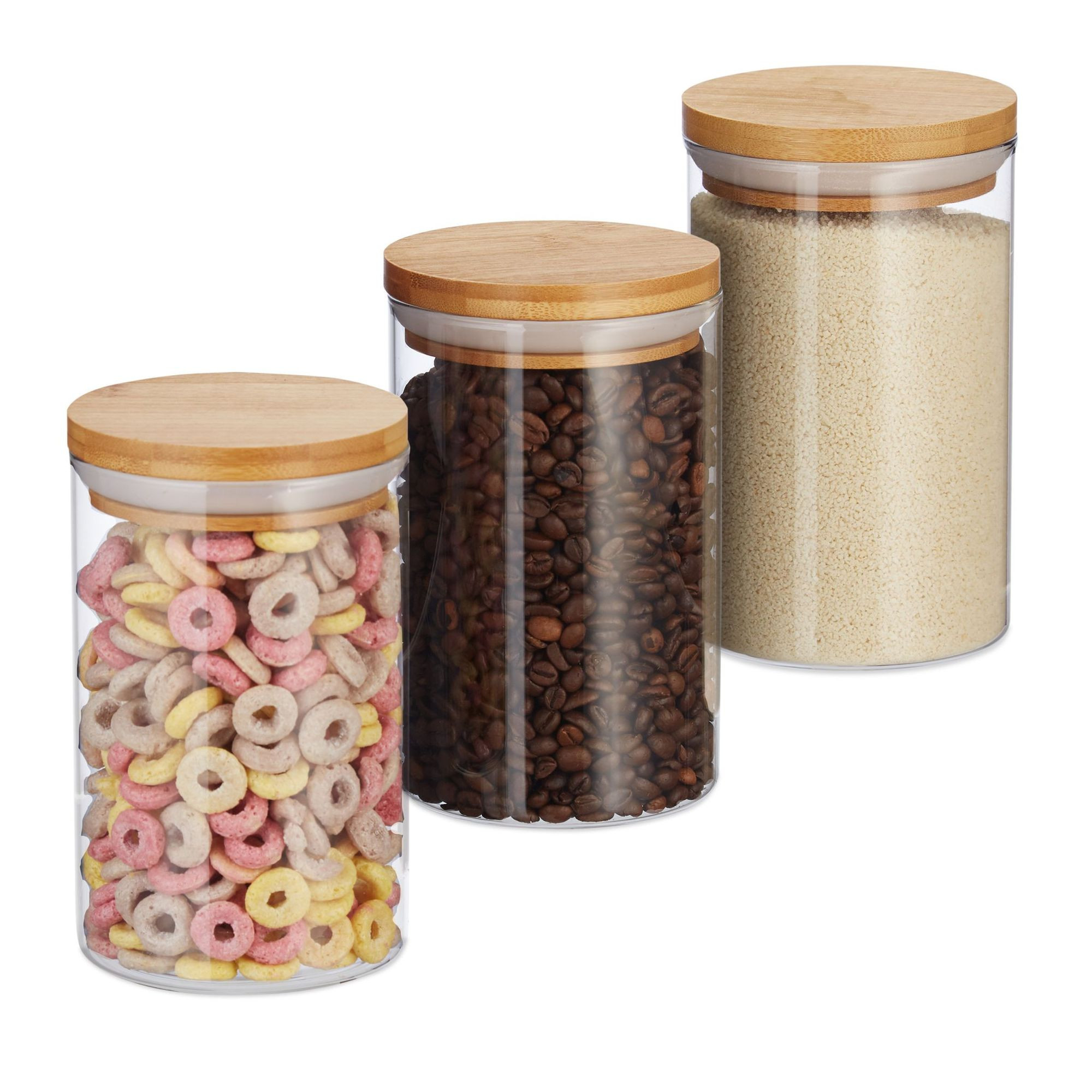 3 Vorratsgläser 800 ml