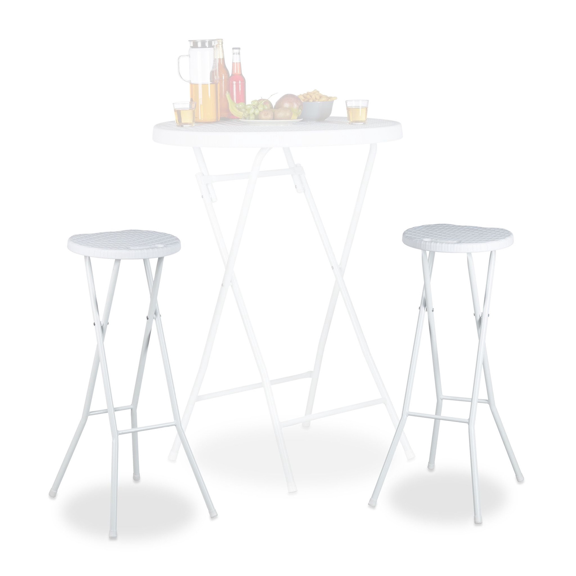 Tabourets de bar pliants BASTIAN
