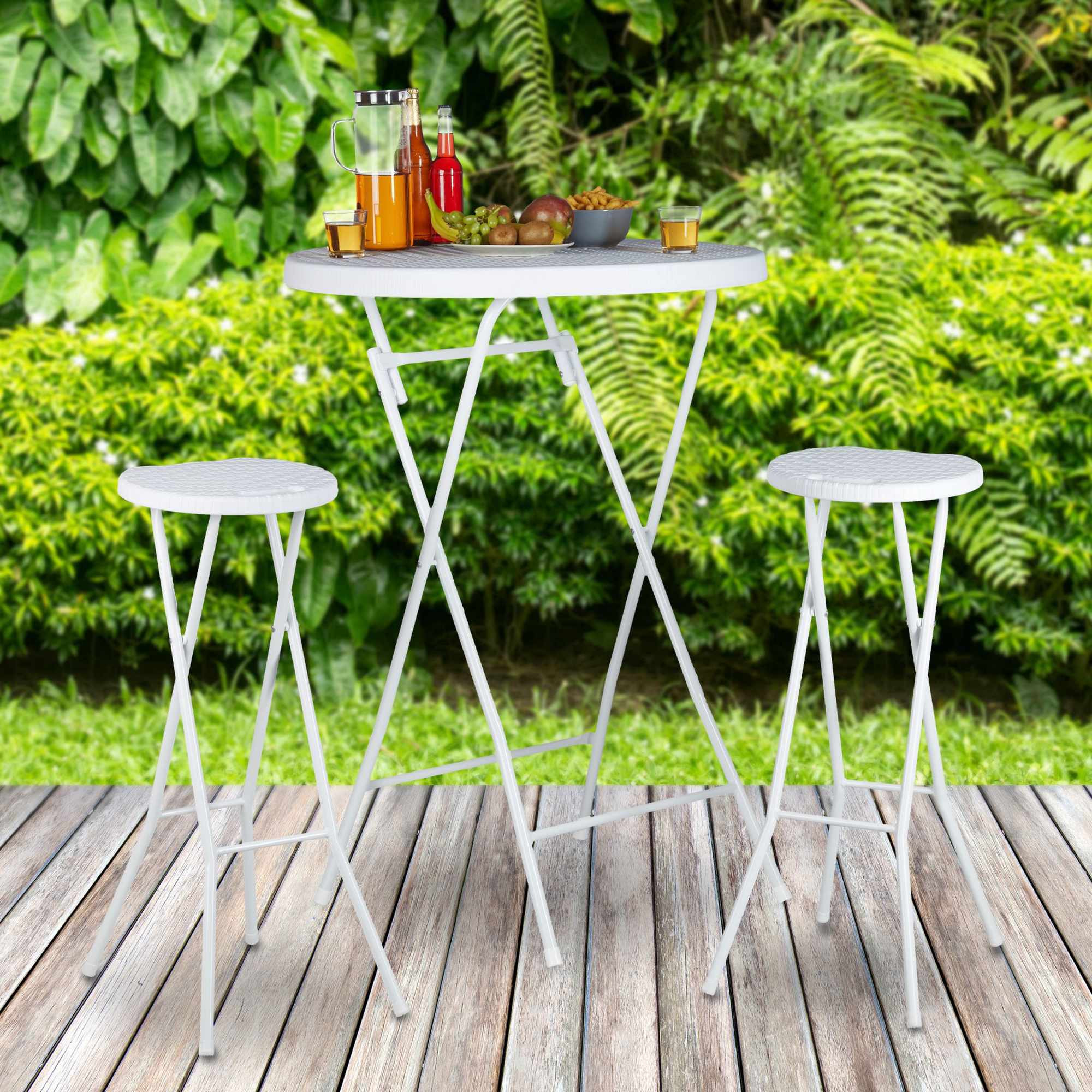 Tabourets de bar pliants BASTIAN