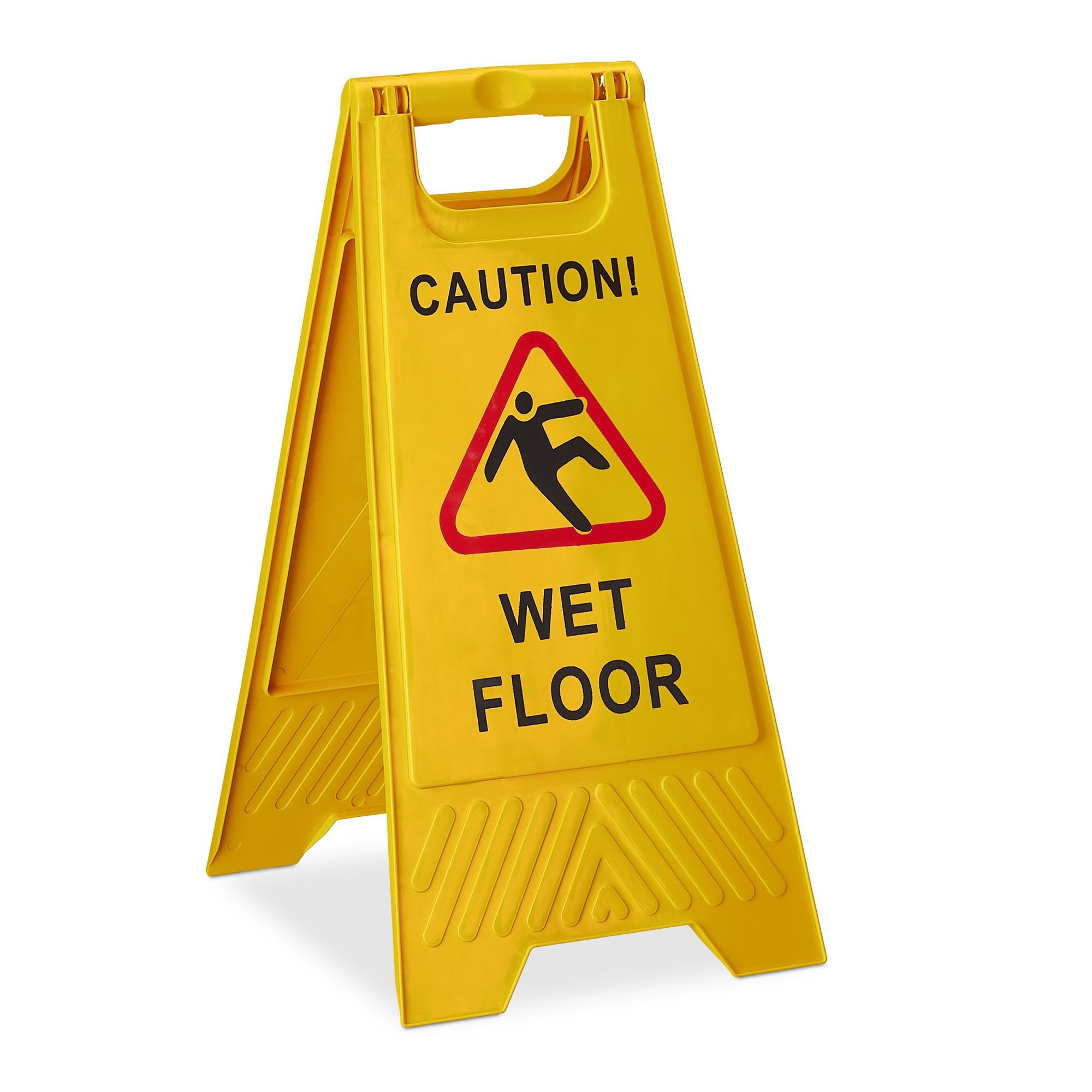 Placa de aviso Piso molhado