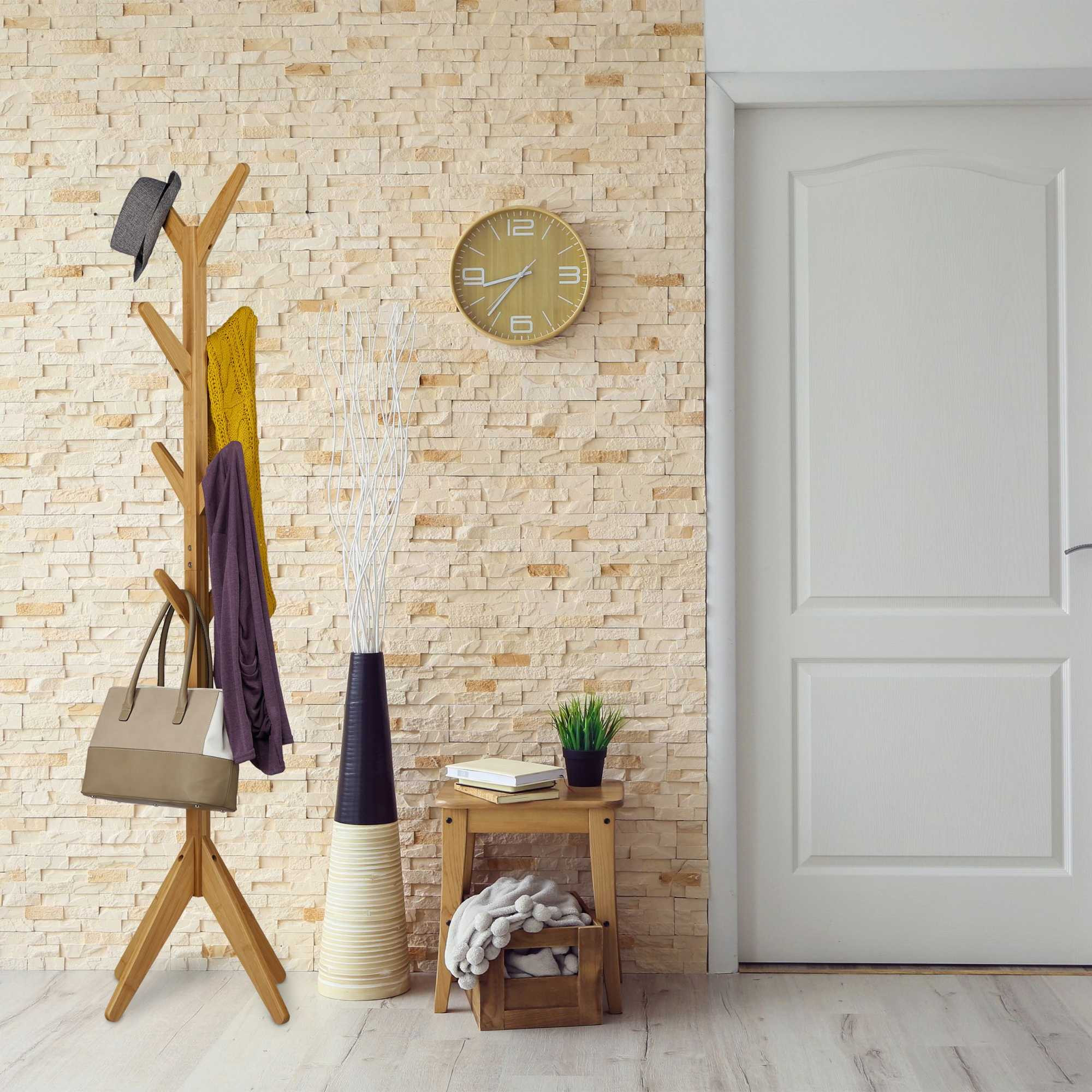 Coat rack in bamboo Tree-shaped