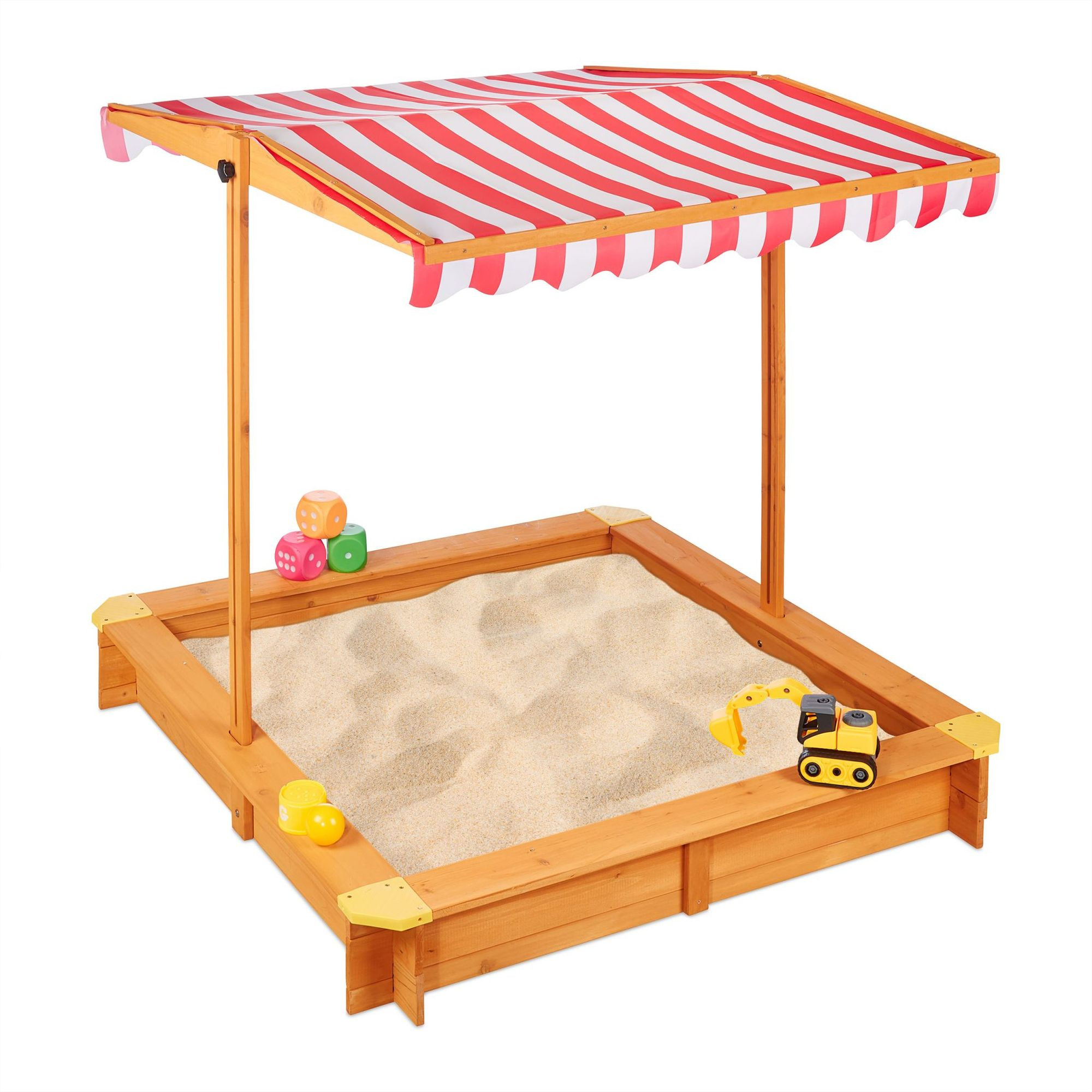 Bac à sable avec toit