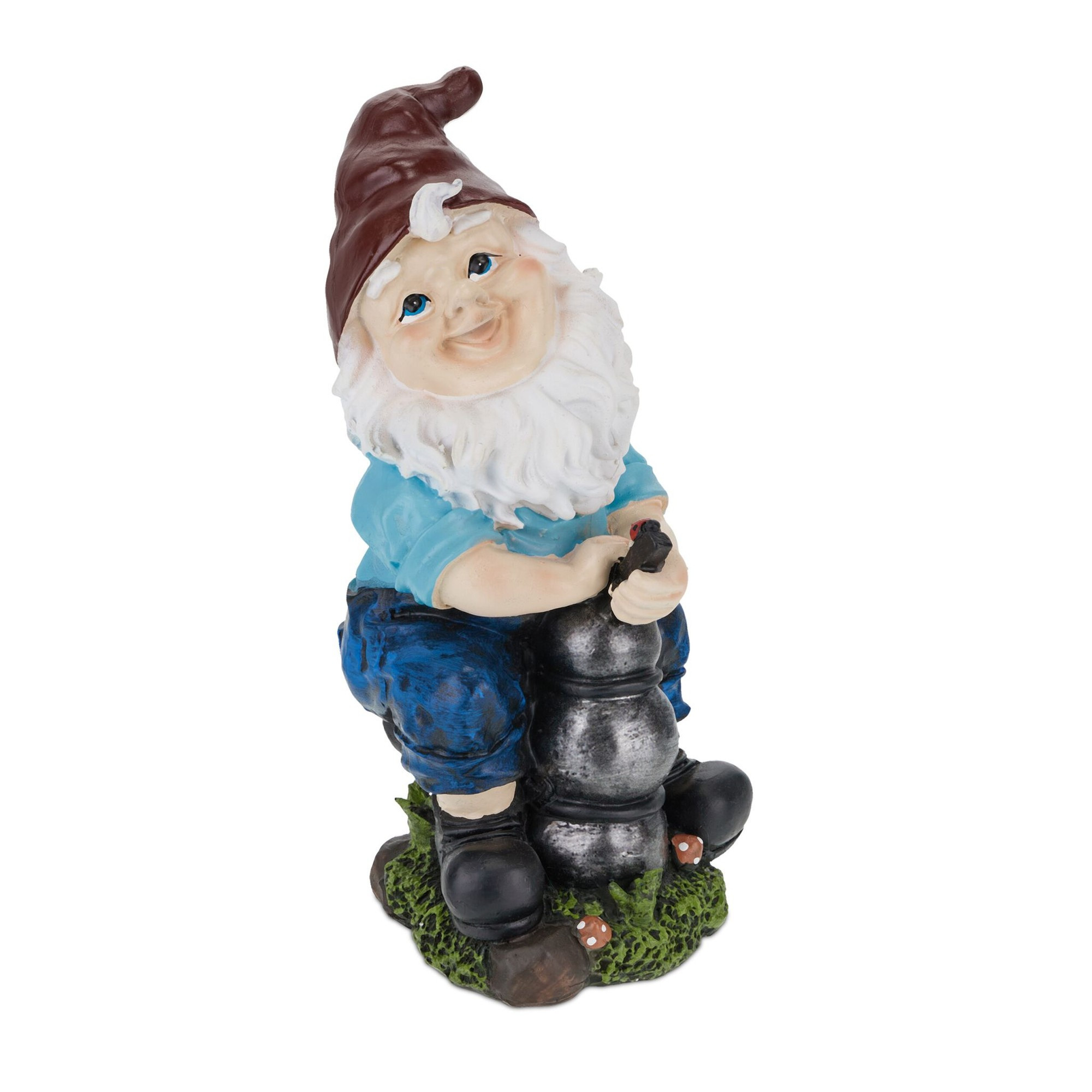 Tuinkabouter met waterpomp