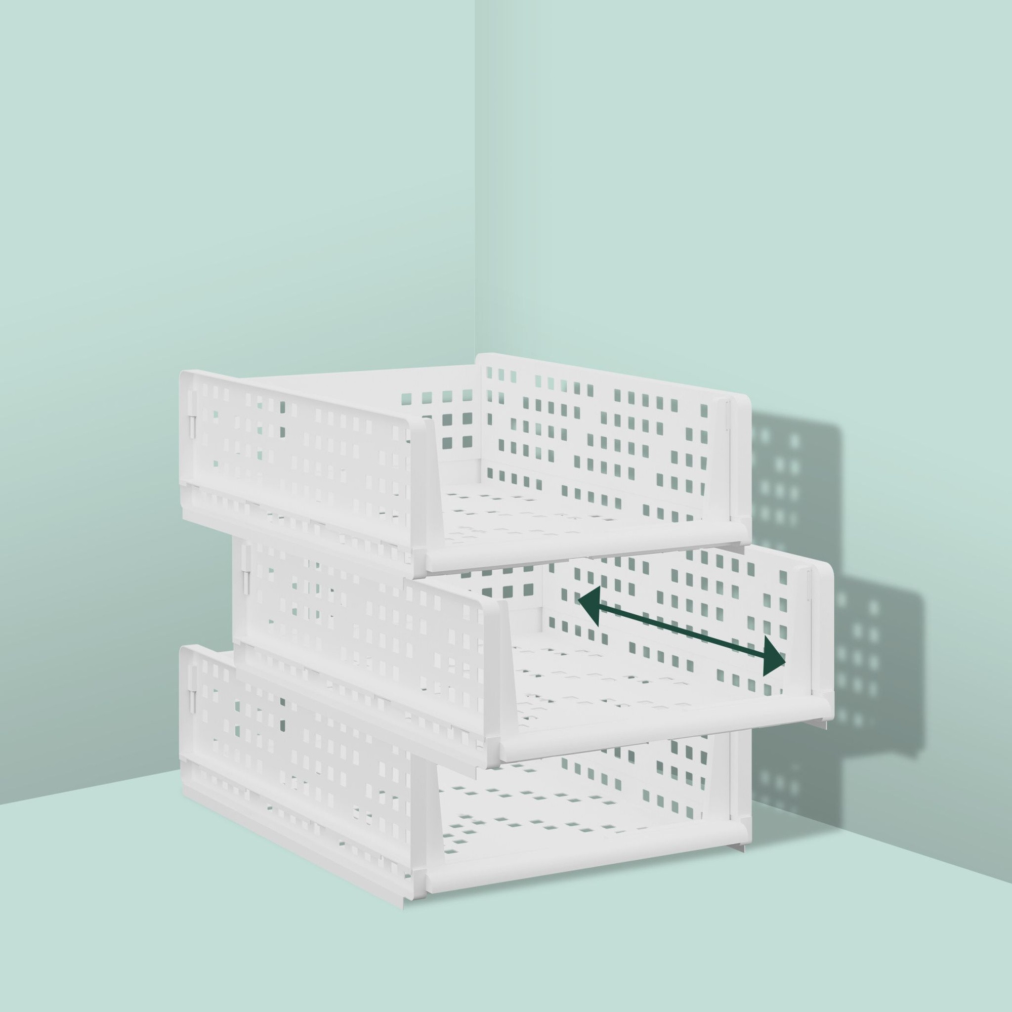 Schrank-Organizer 3er-Pack