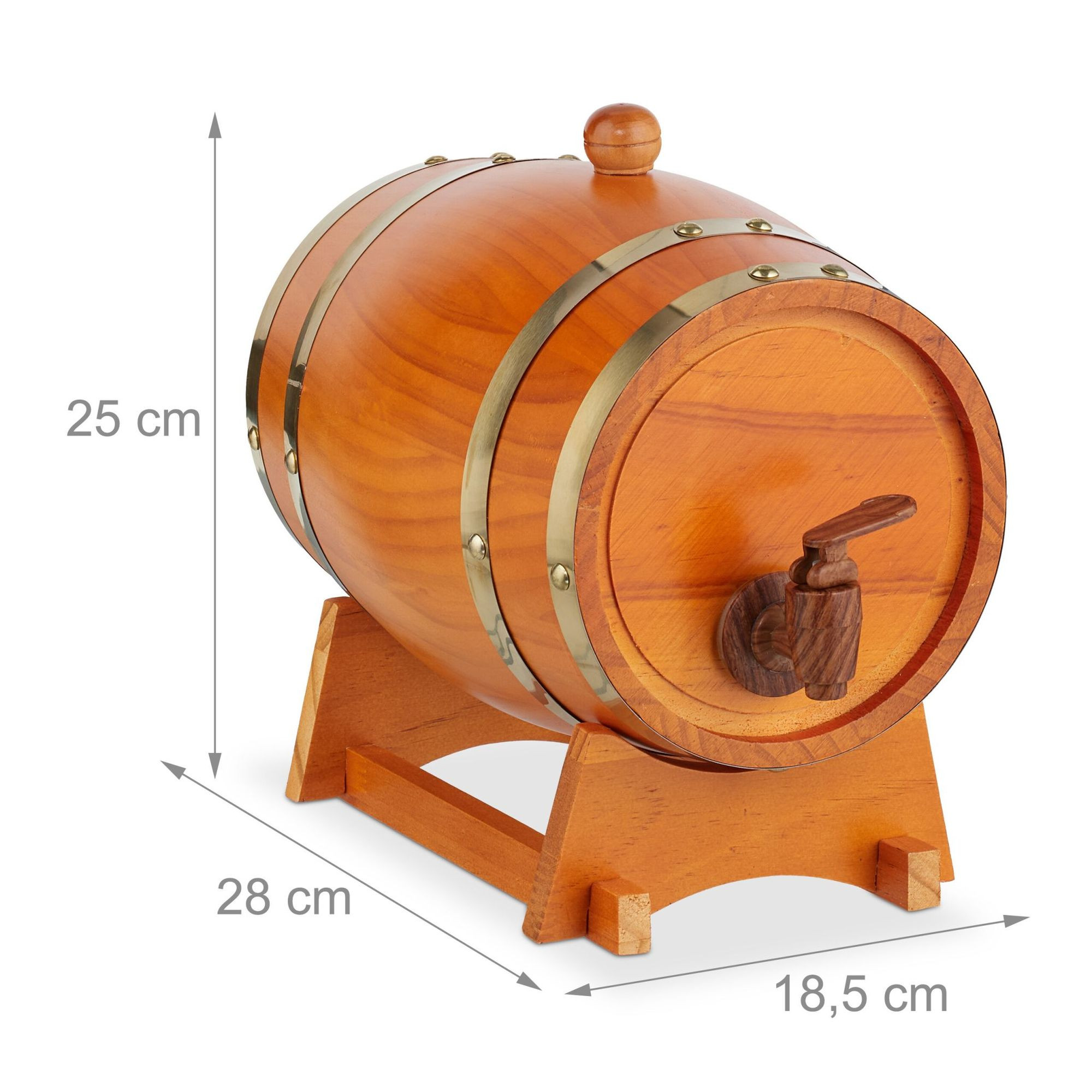 Malý drevený sud 2,2l