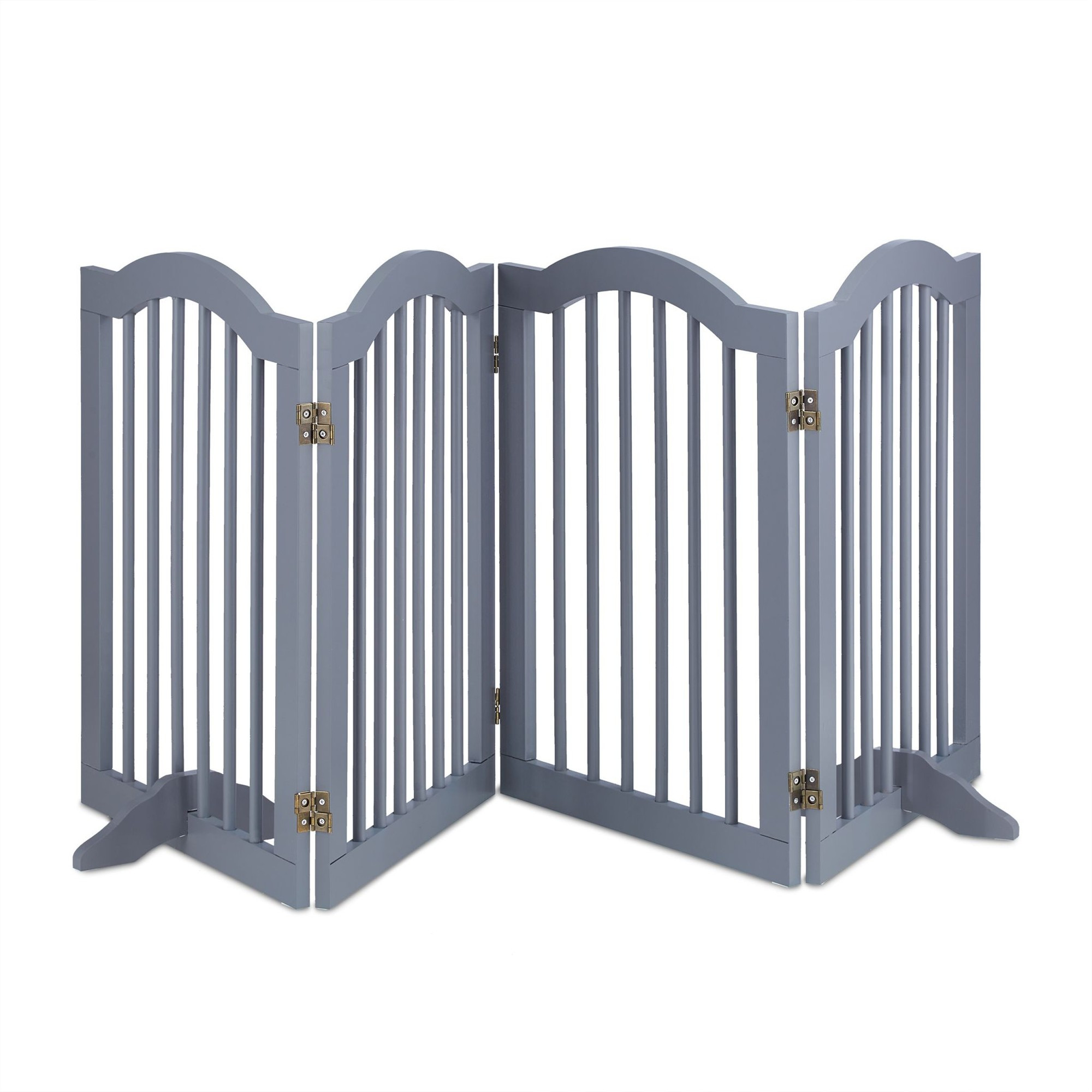 Gray security gate 70 cm