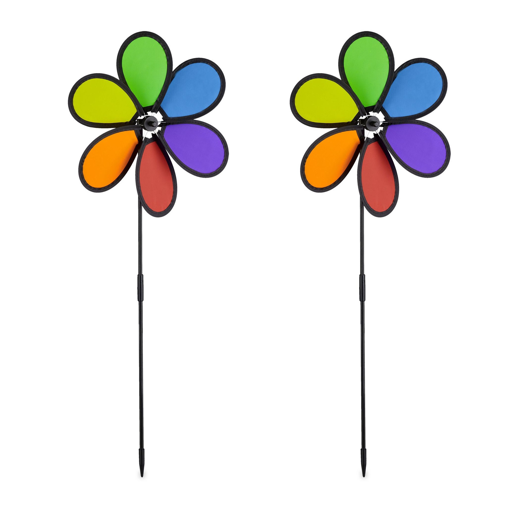 Windspinner bloemenset van 2