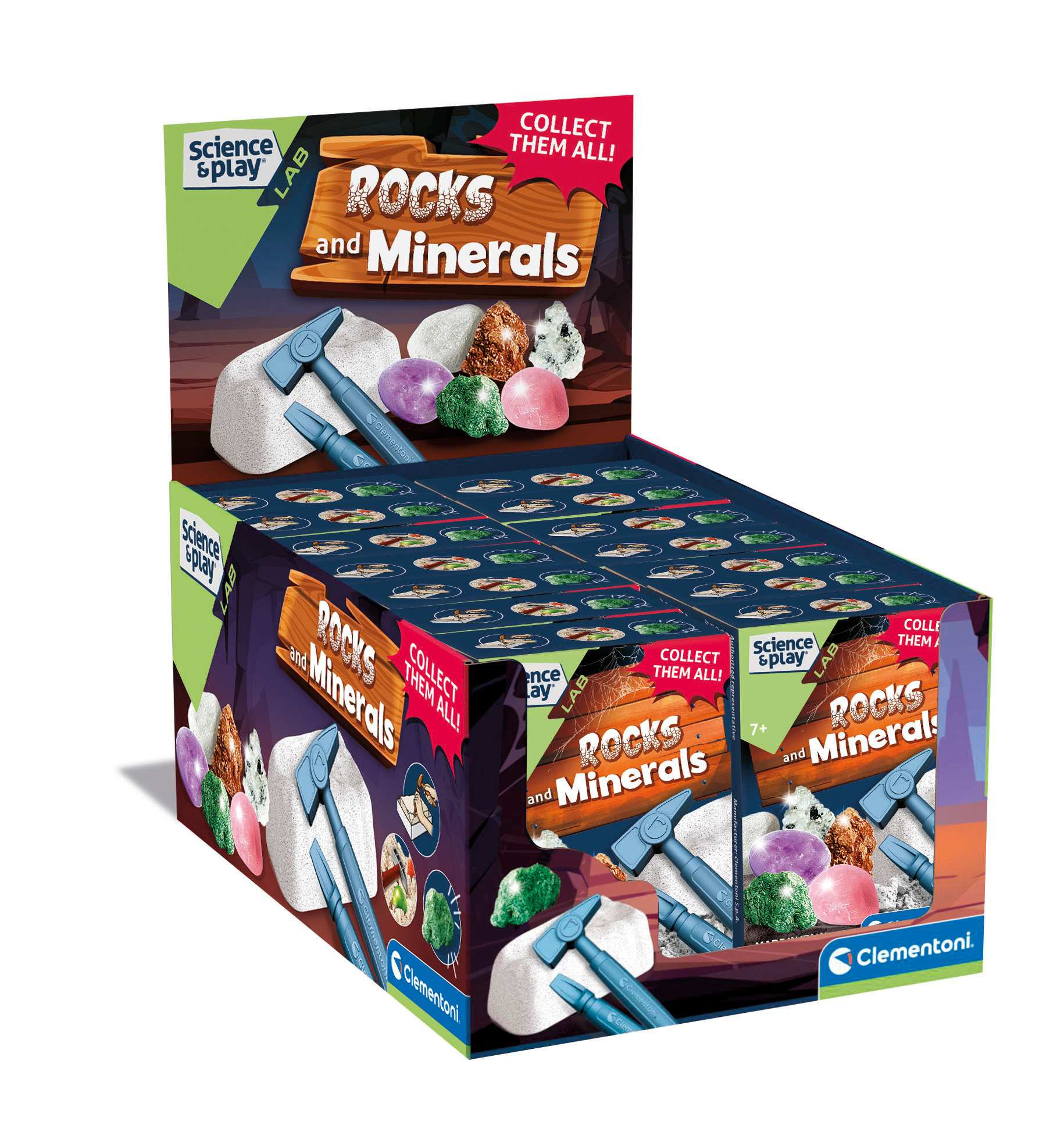 Clem. Mini-graafset mineralen