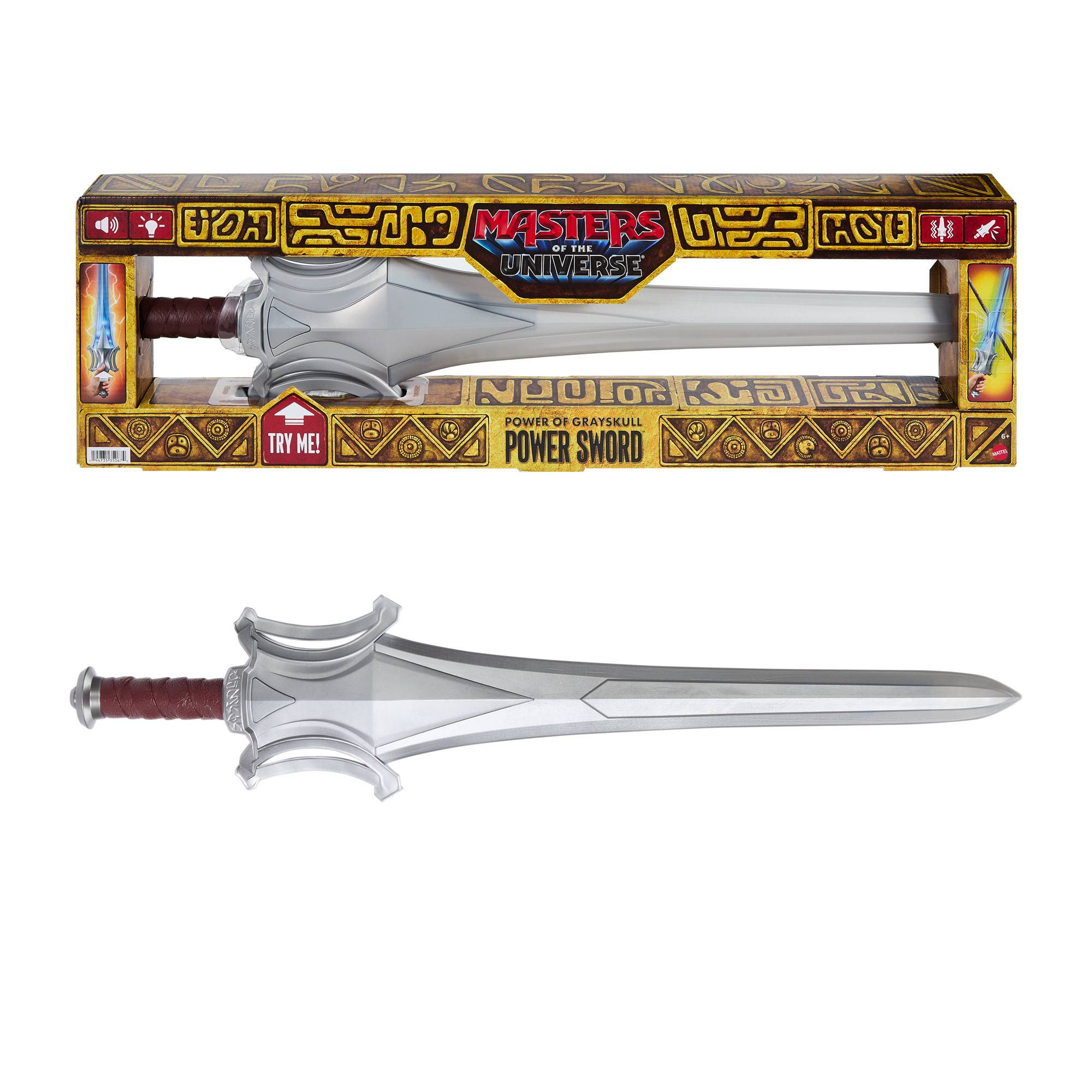 Espada do Poder Deluxe do He-Man com Luzes e Sons, 68 cm