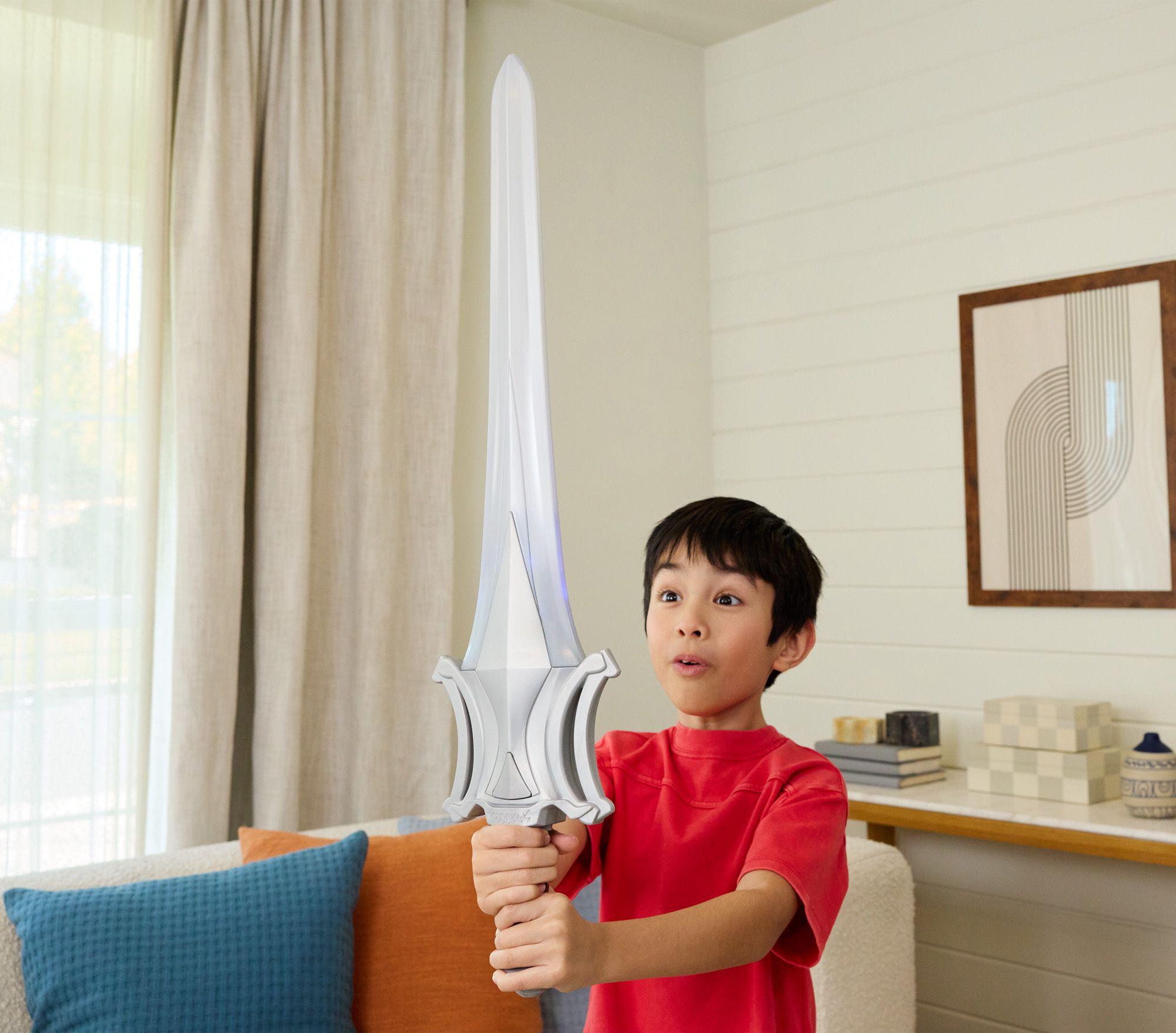 Espada do Poder Deluxe do He-Man com Luzes e Sons, 68 cm
