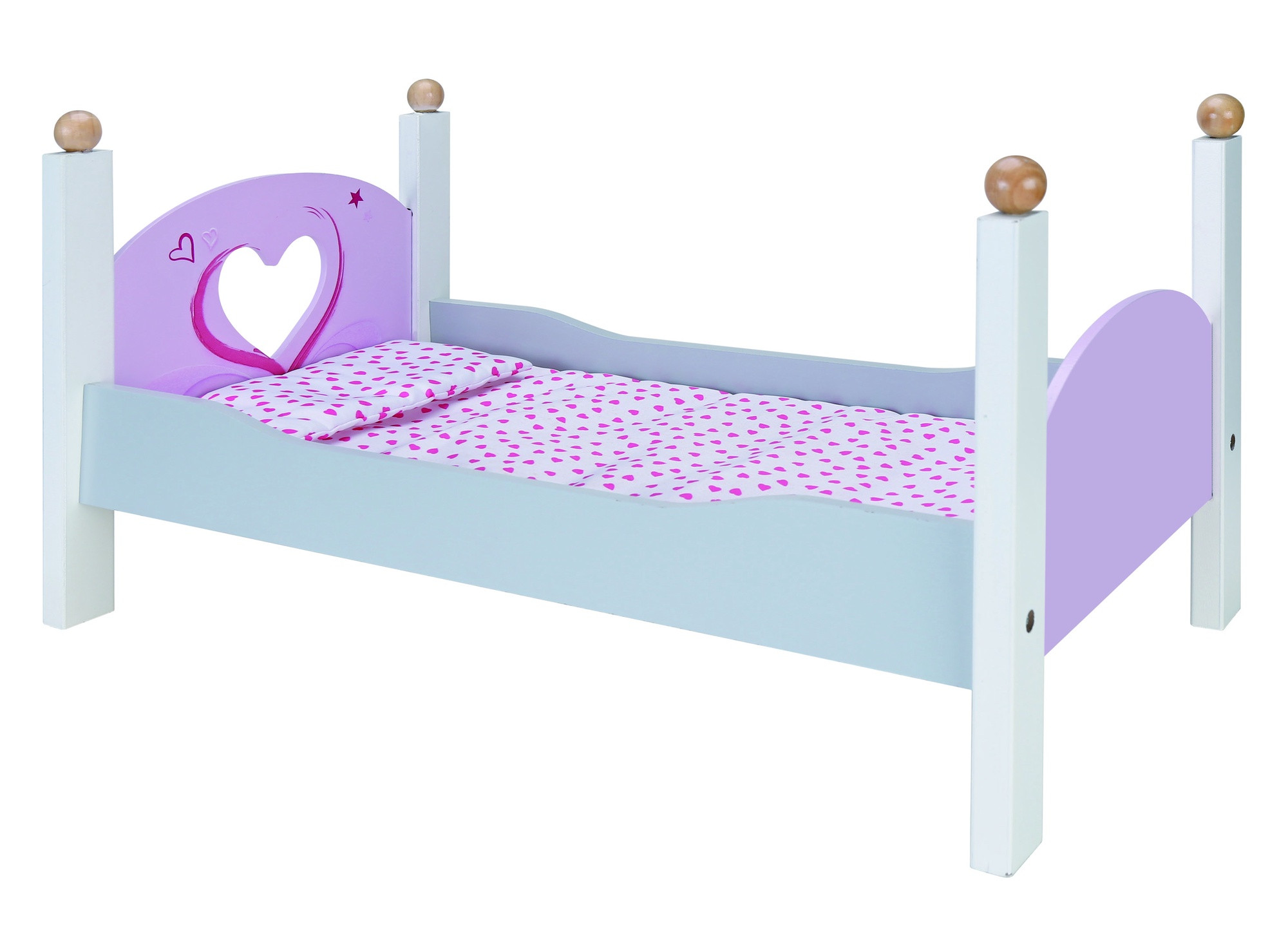 Cama de boneca de madeira "Little Me"