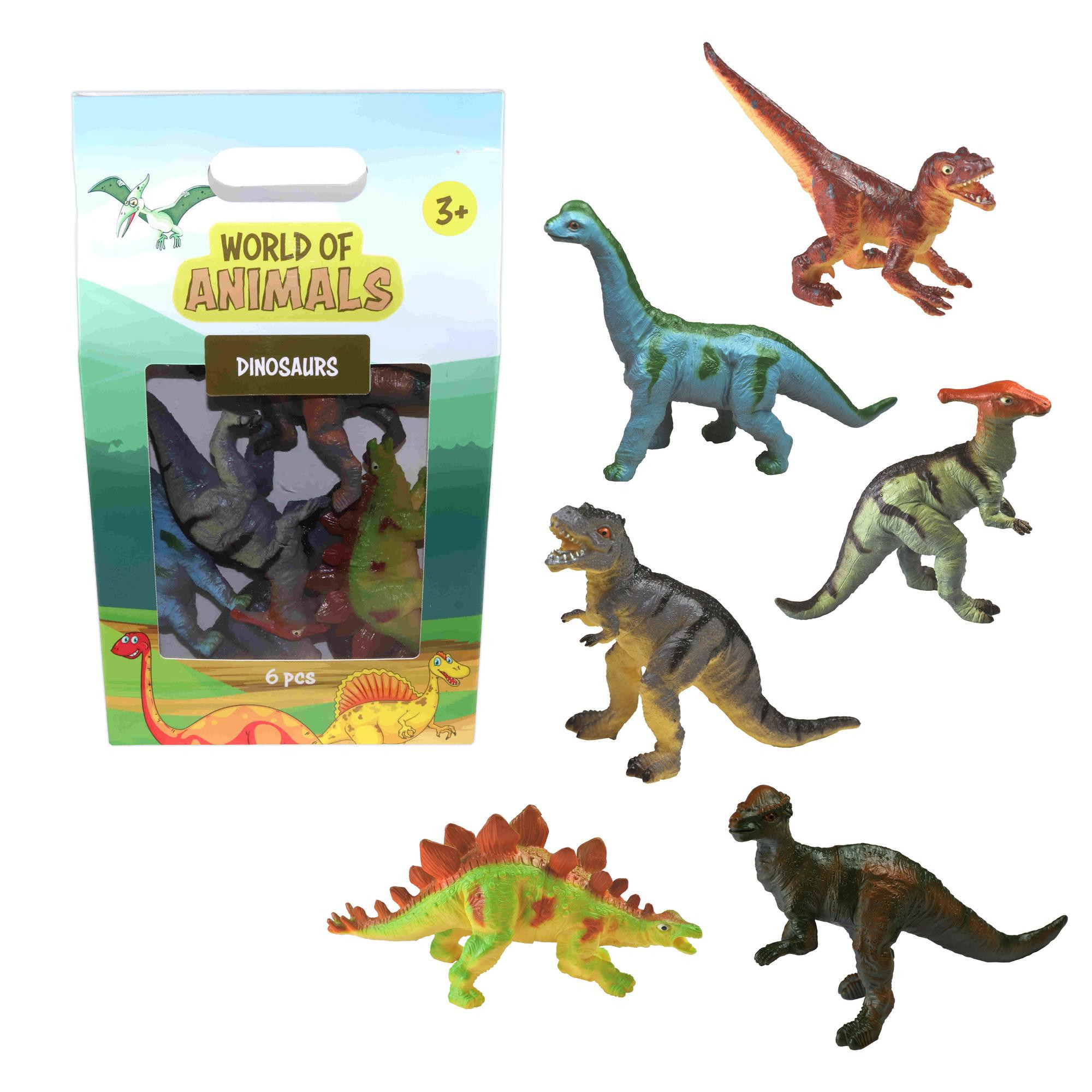 Piccoli dinosauri, 6 pezzi