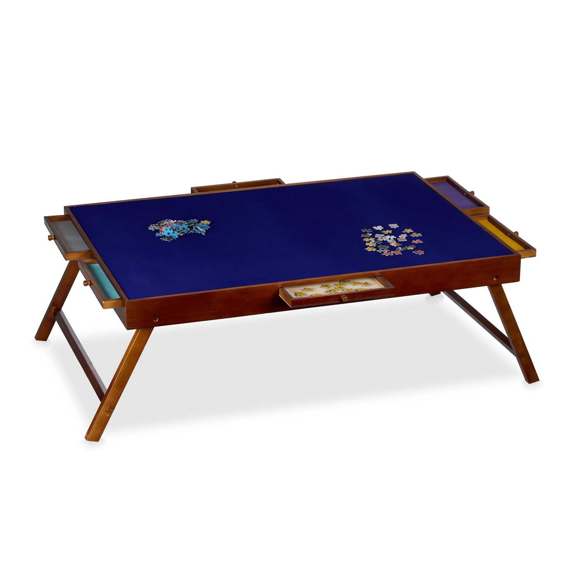 Puzzletisch mit 6 Schubladen