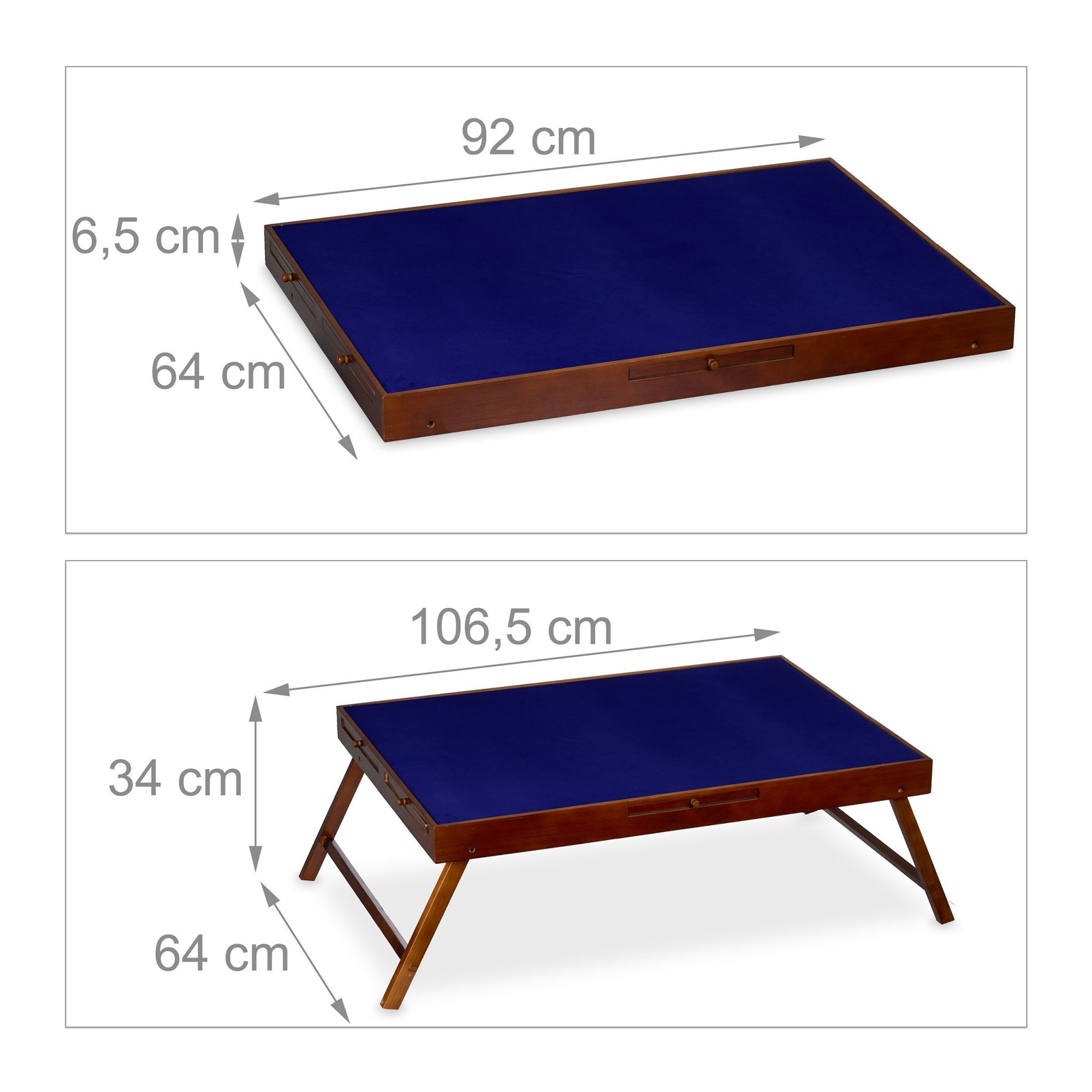 Mesa de quebra-cabeça com 6 gavetas