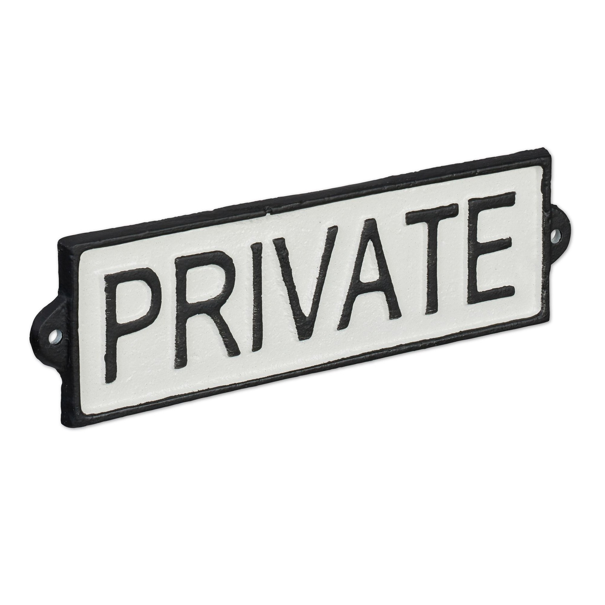 Letrero privado "Privado"