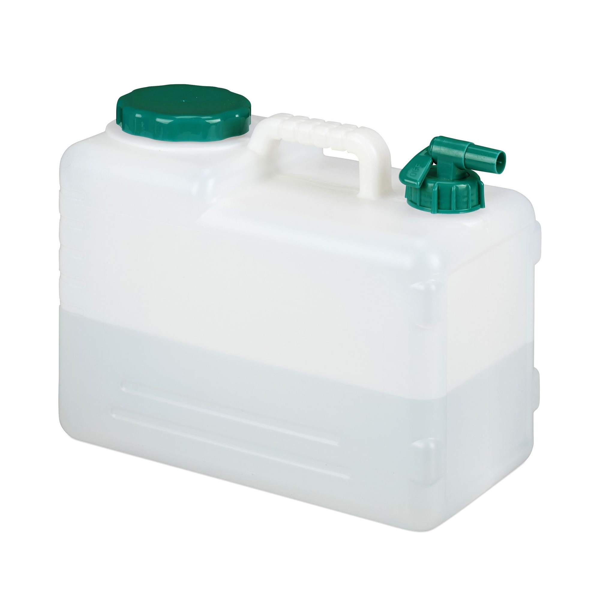 Wassertank mit Wasserhahn