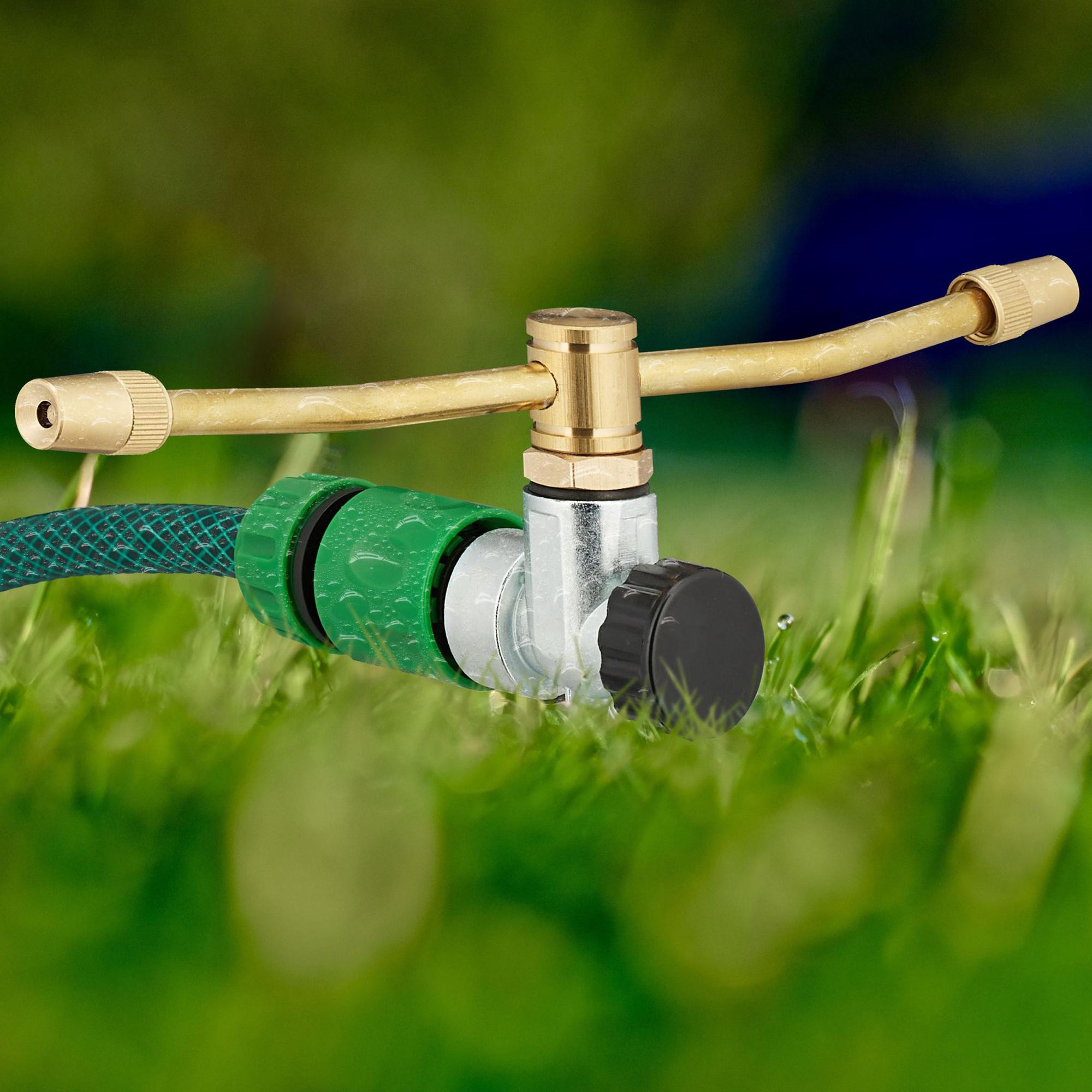 Gartensprinkler mit Erdanker