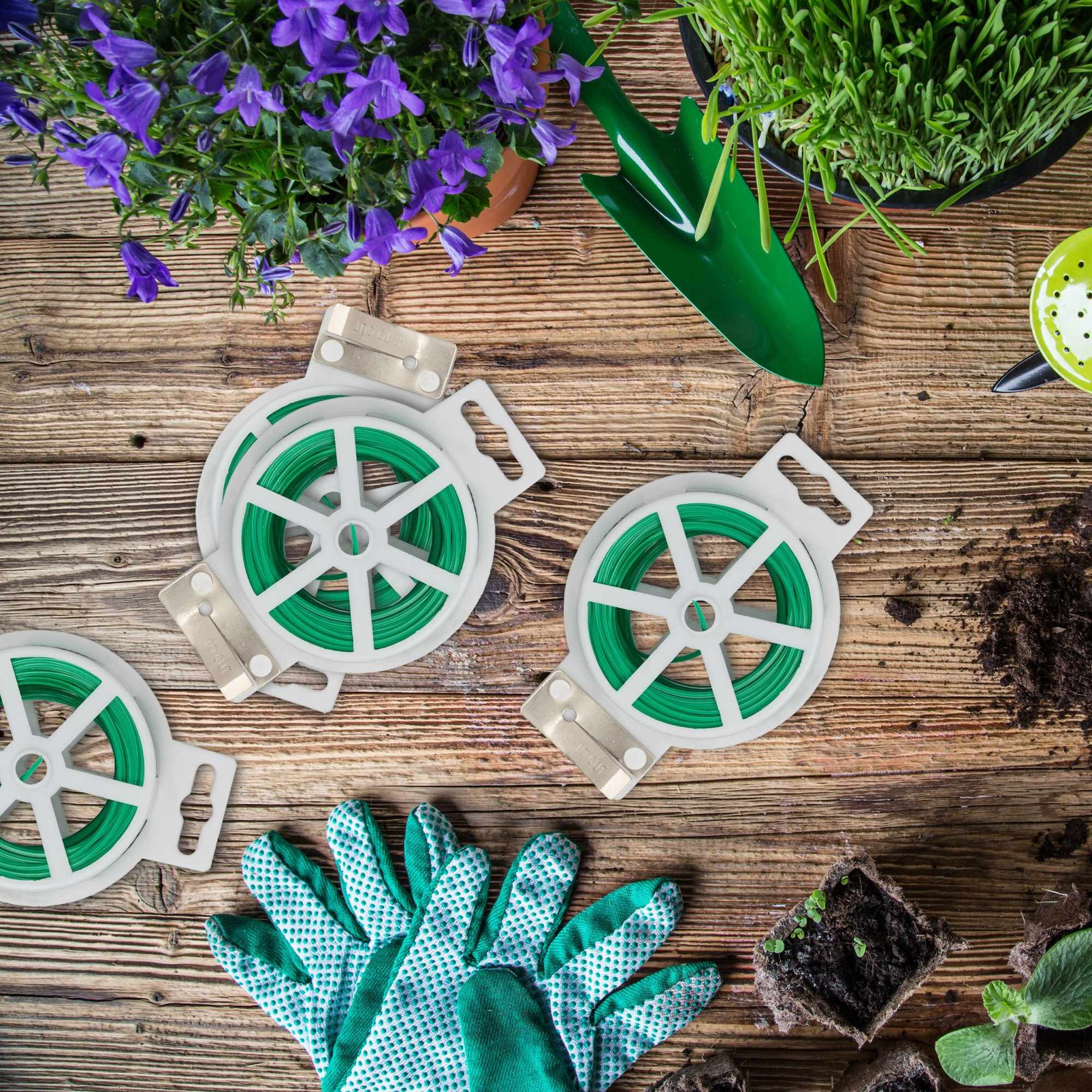 Set mit 4 Gartenkabeln 50 m