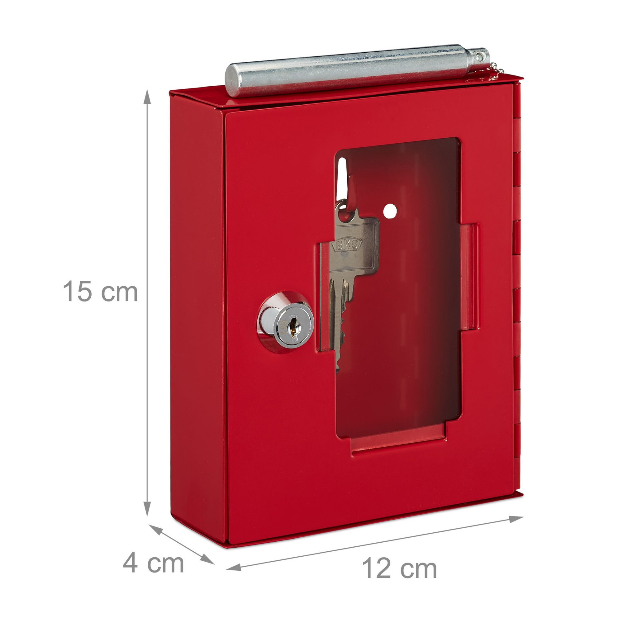 Box mit 2 Notschlüsseln